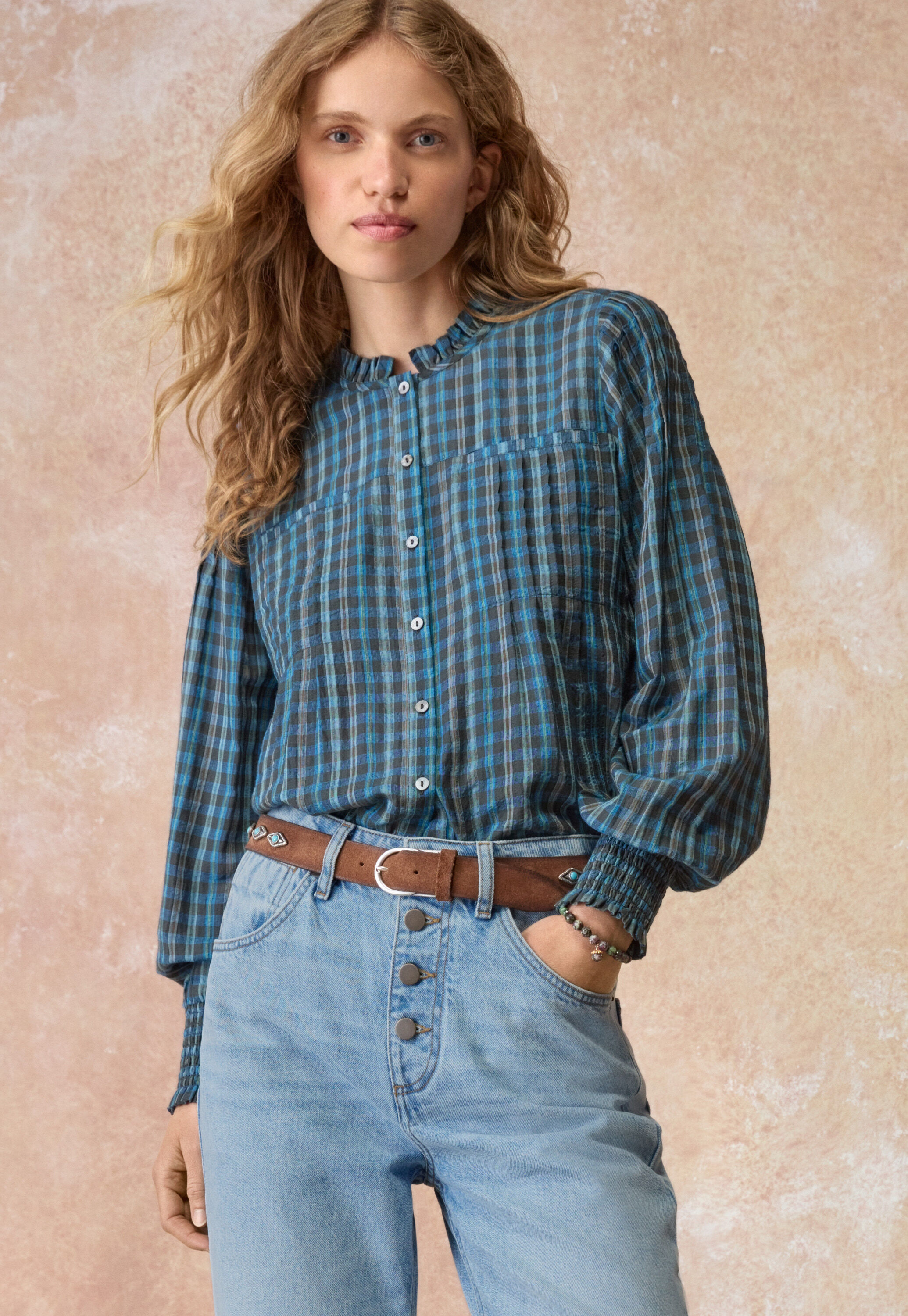 Embroidered blouse