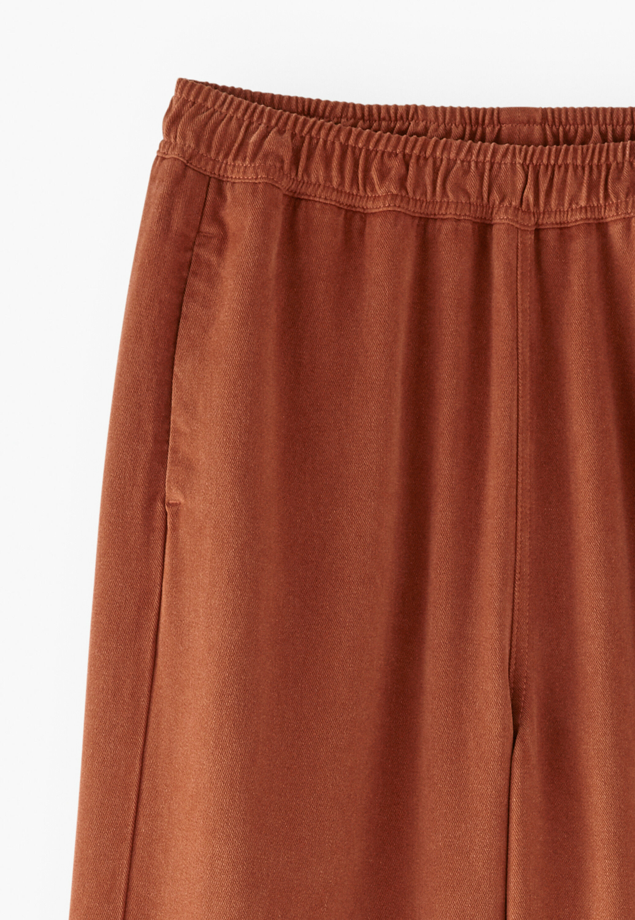 Slouchy trousers, Clay, large