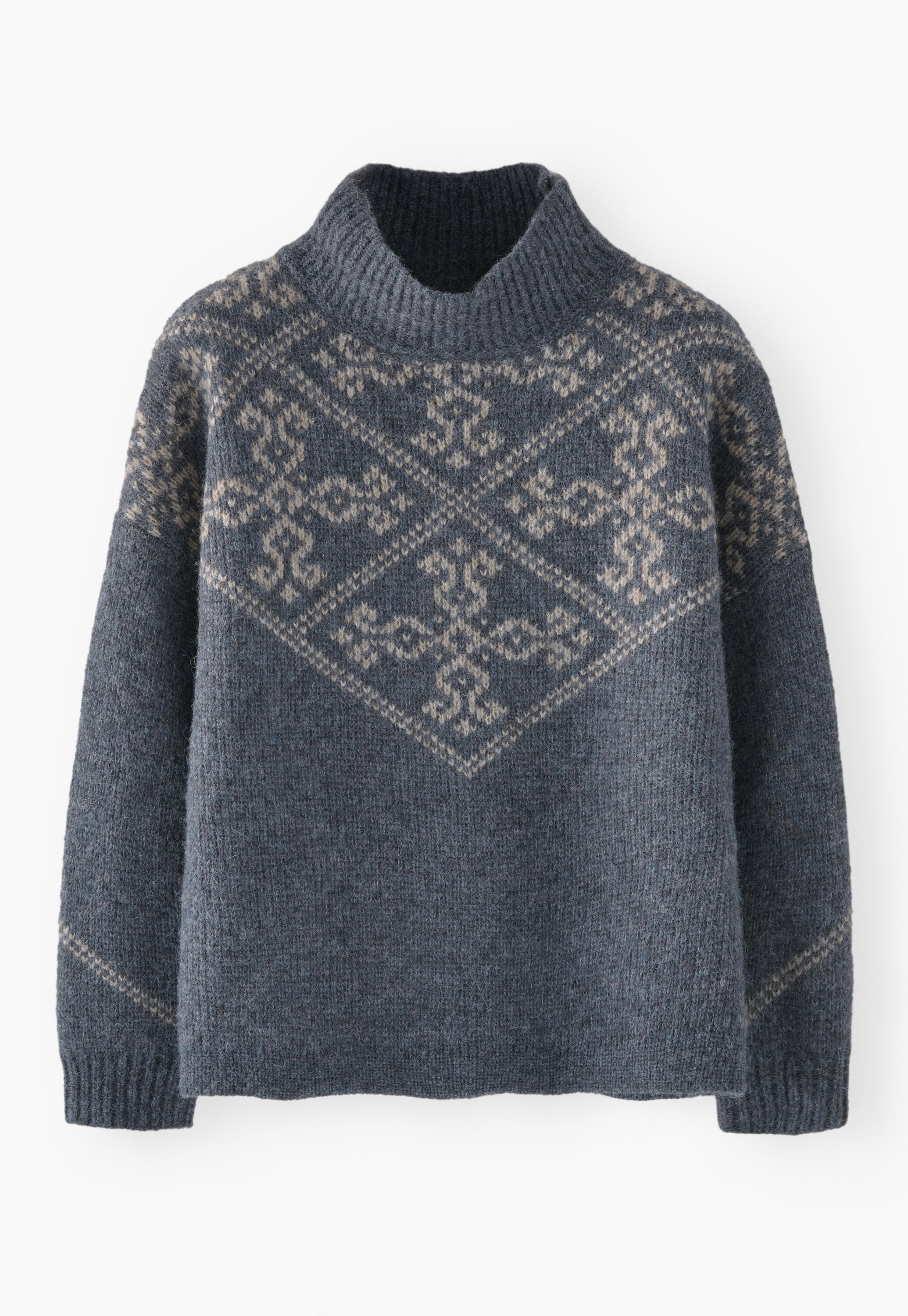 Jacquard sweater
