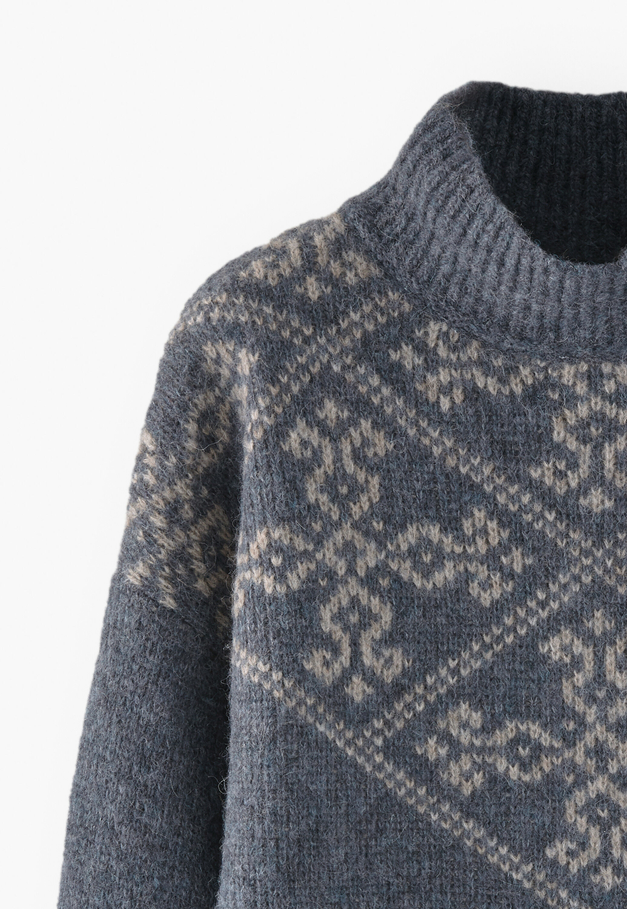 Jacquard sweater