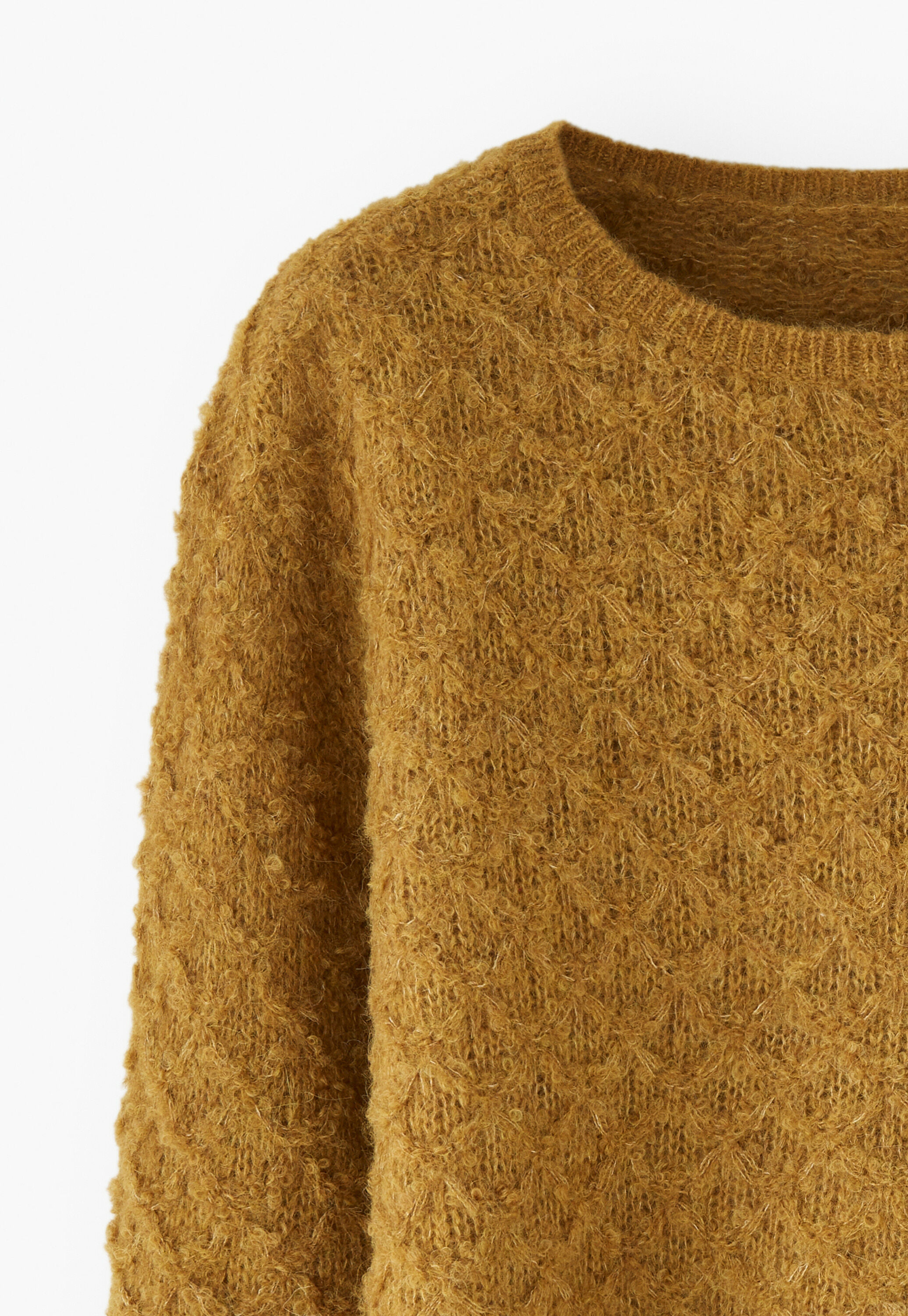 Tuck-stitch sweater