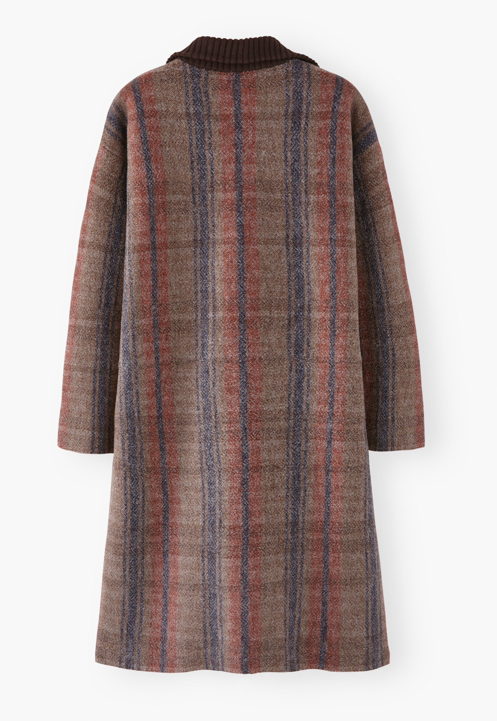 Stripe coat, Brown chilli, large