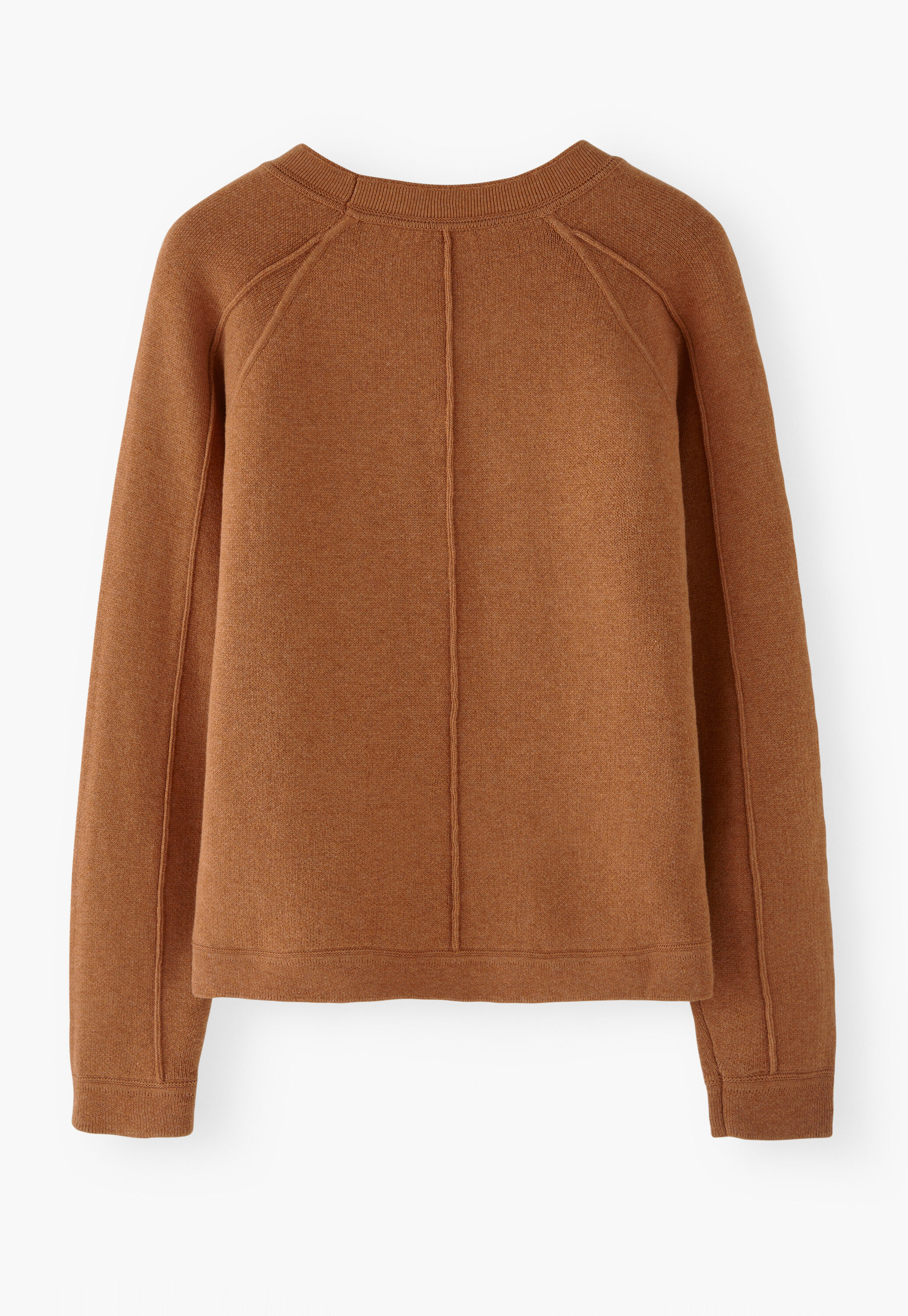 Raglan sweater, Cinnamon, large