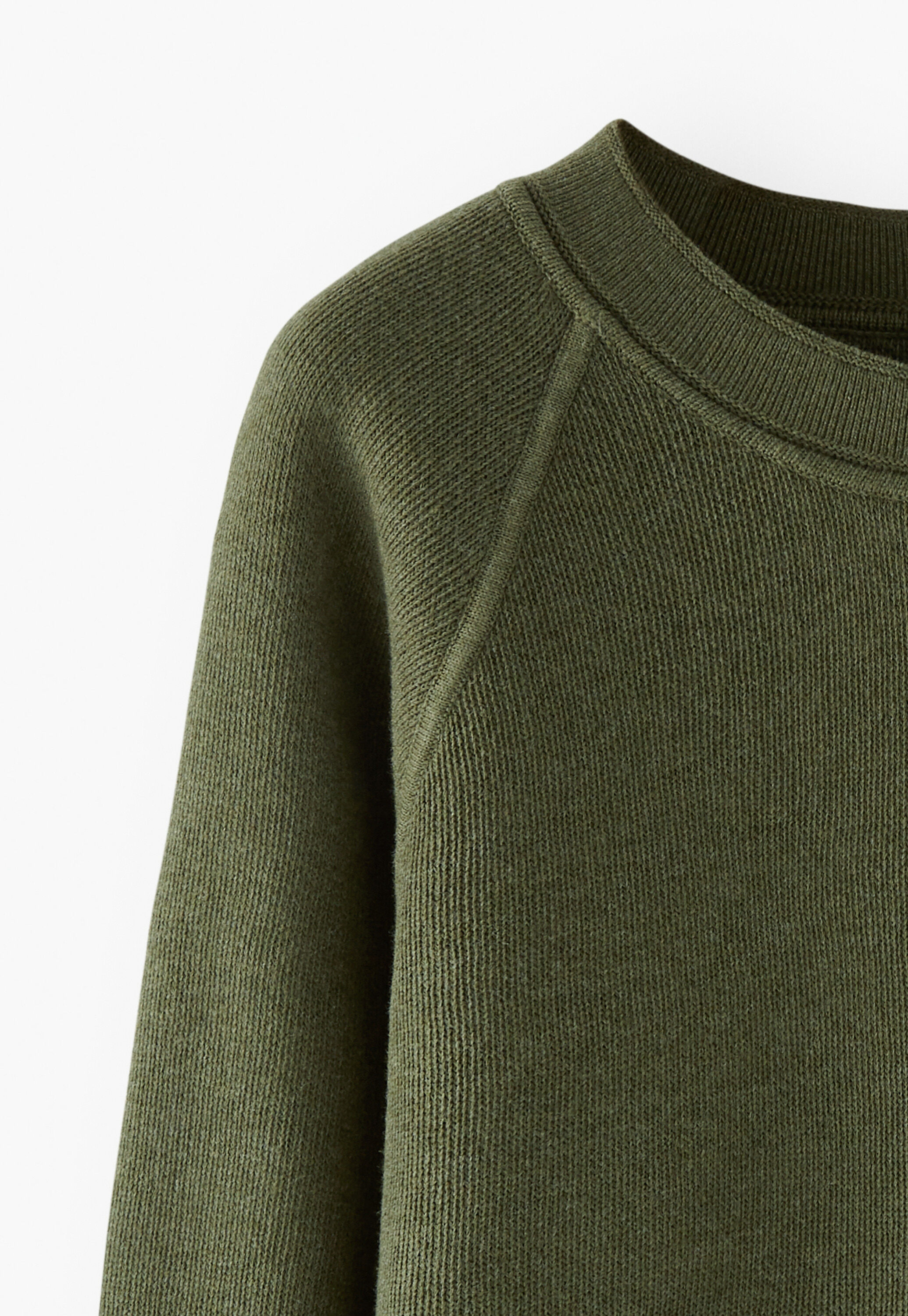 Raglan sweater