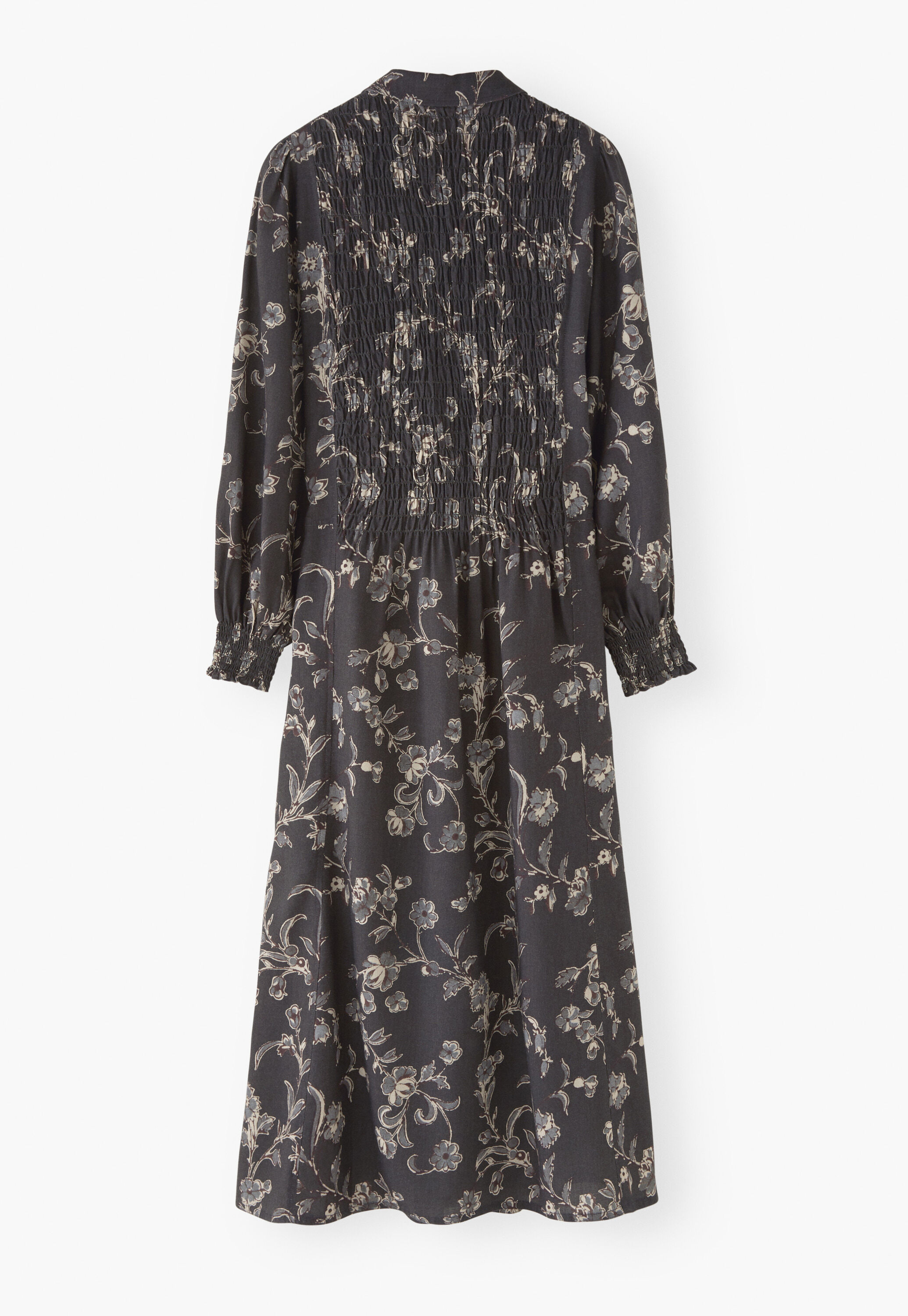 Printed dress, Monochrome, large