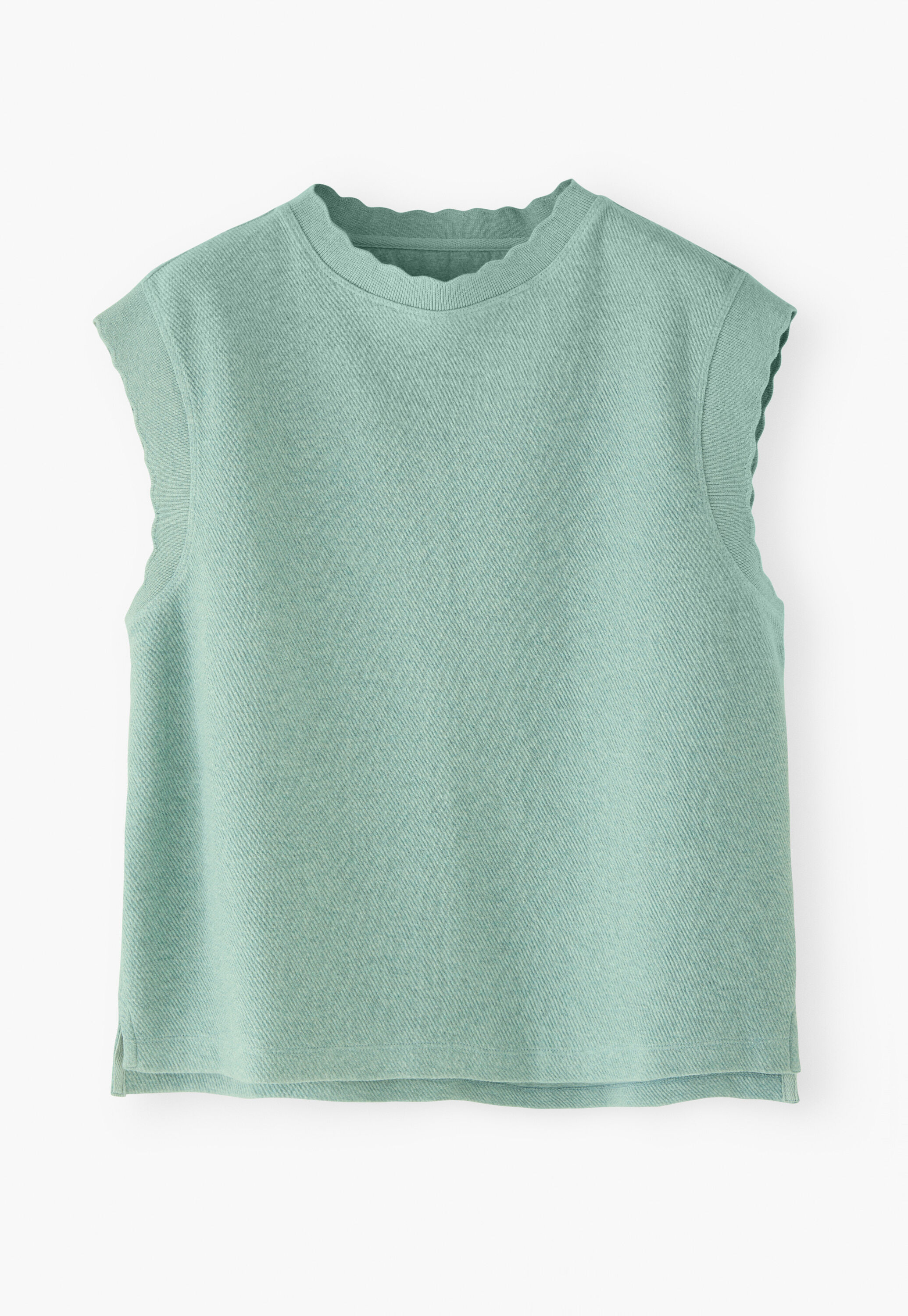 Sleeveless sweatshirt