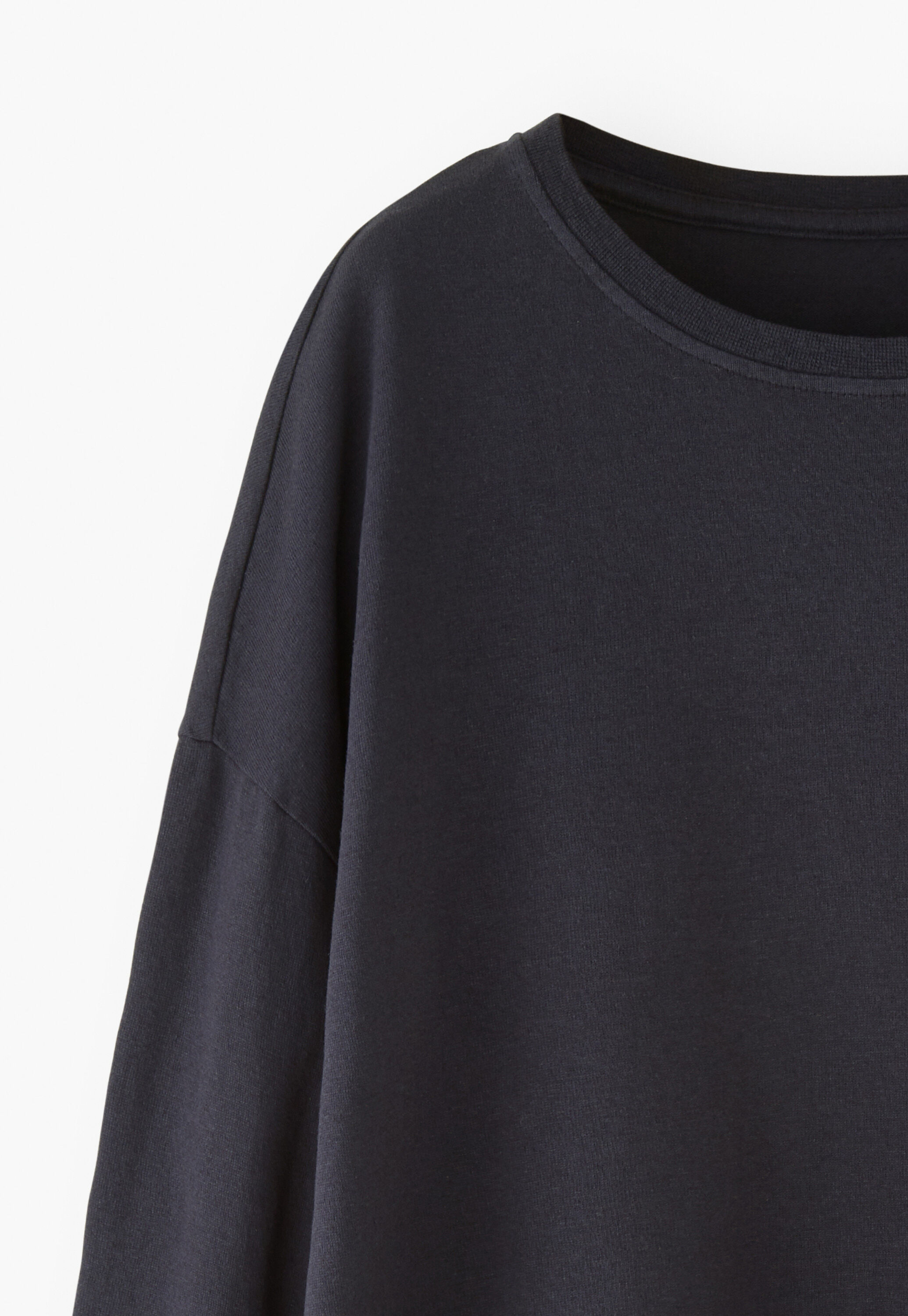 Drop-shoulder top