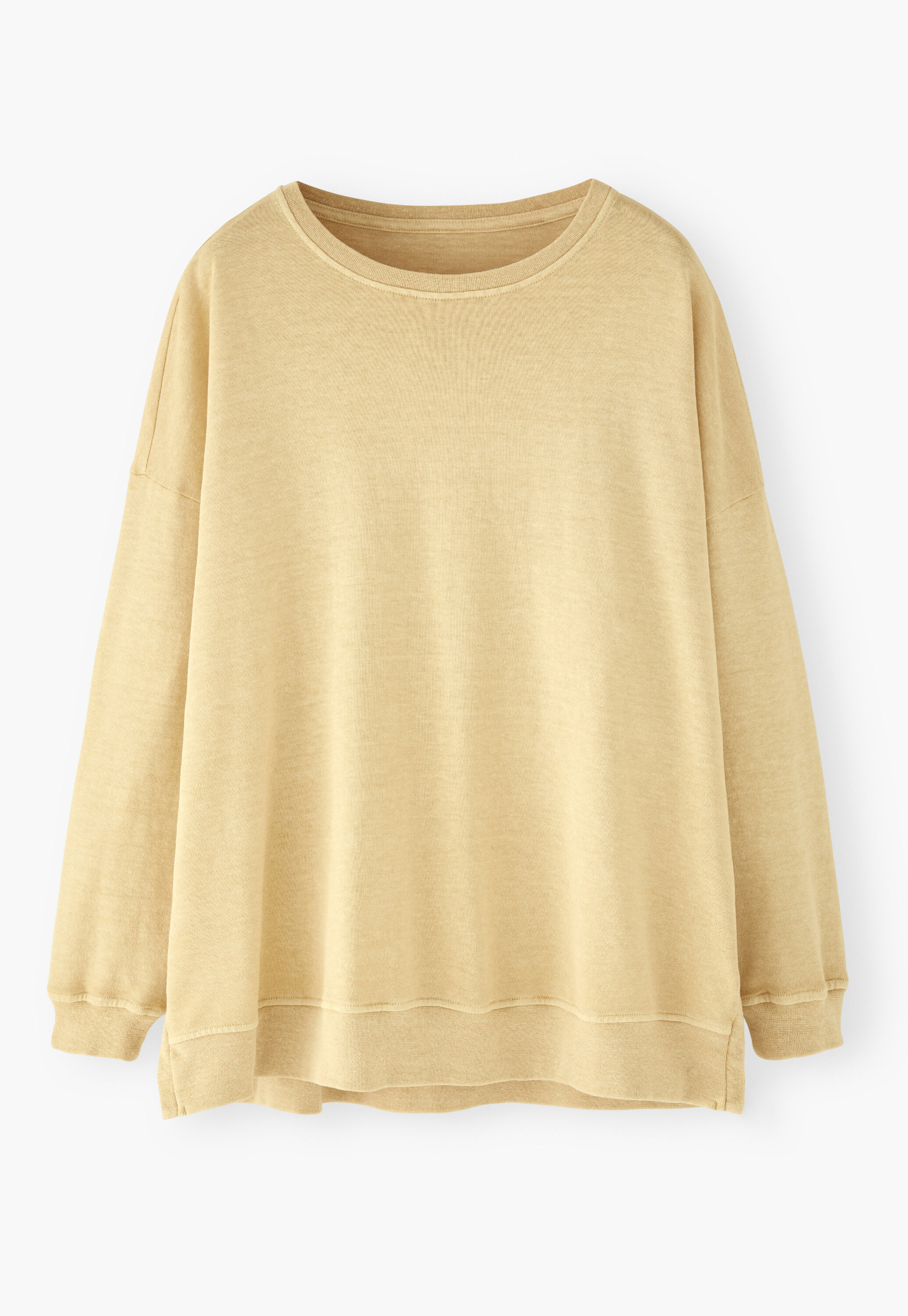 Drop-shoulder top