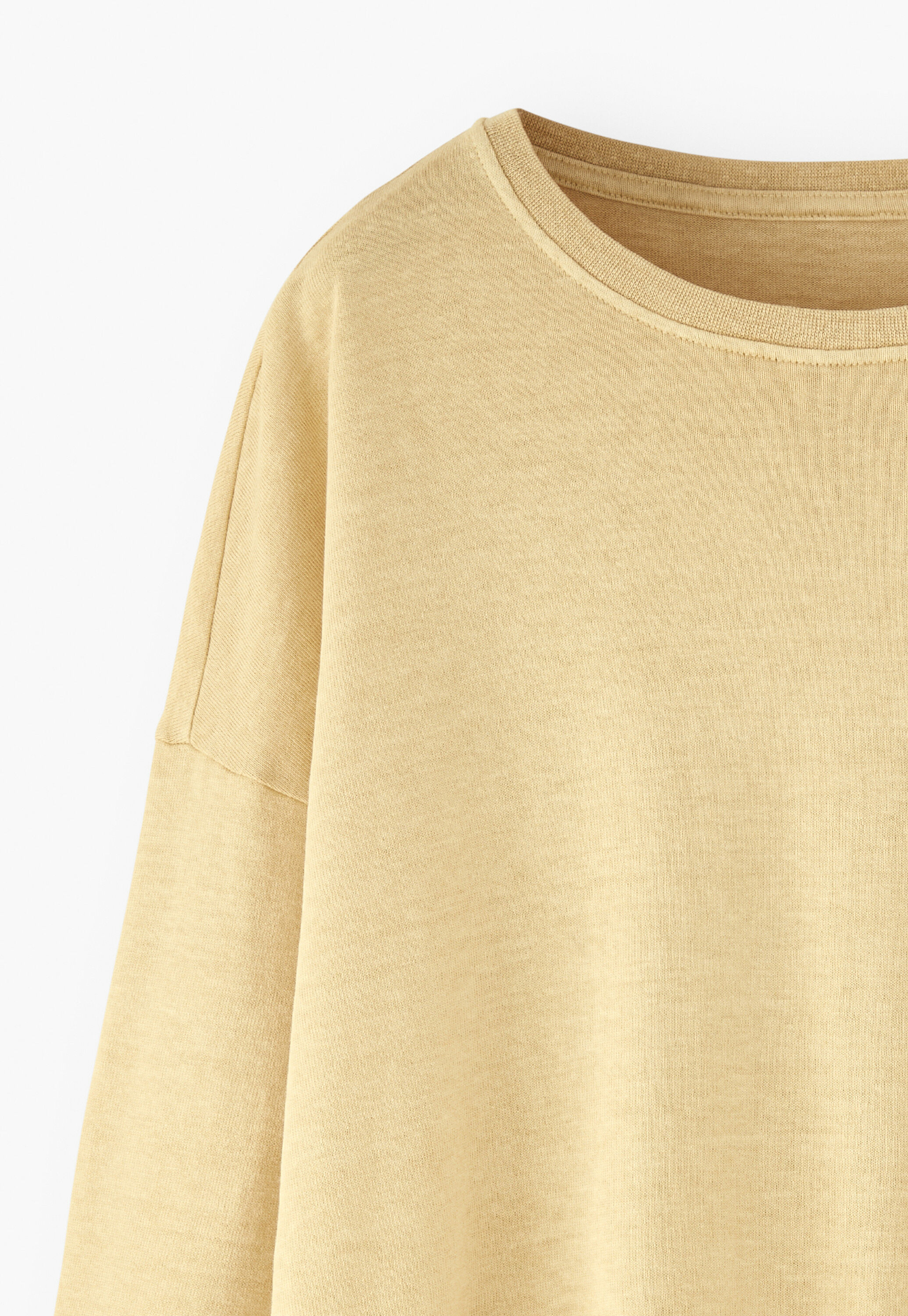 Drop-shoulder top