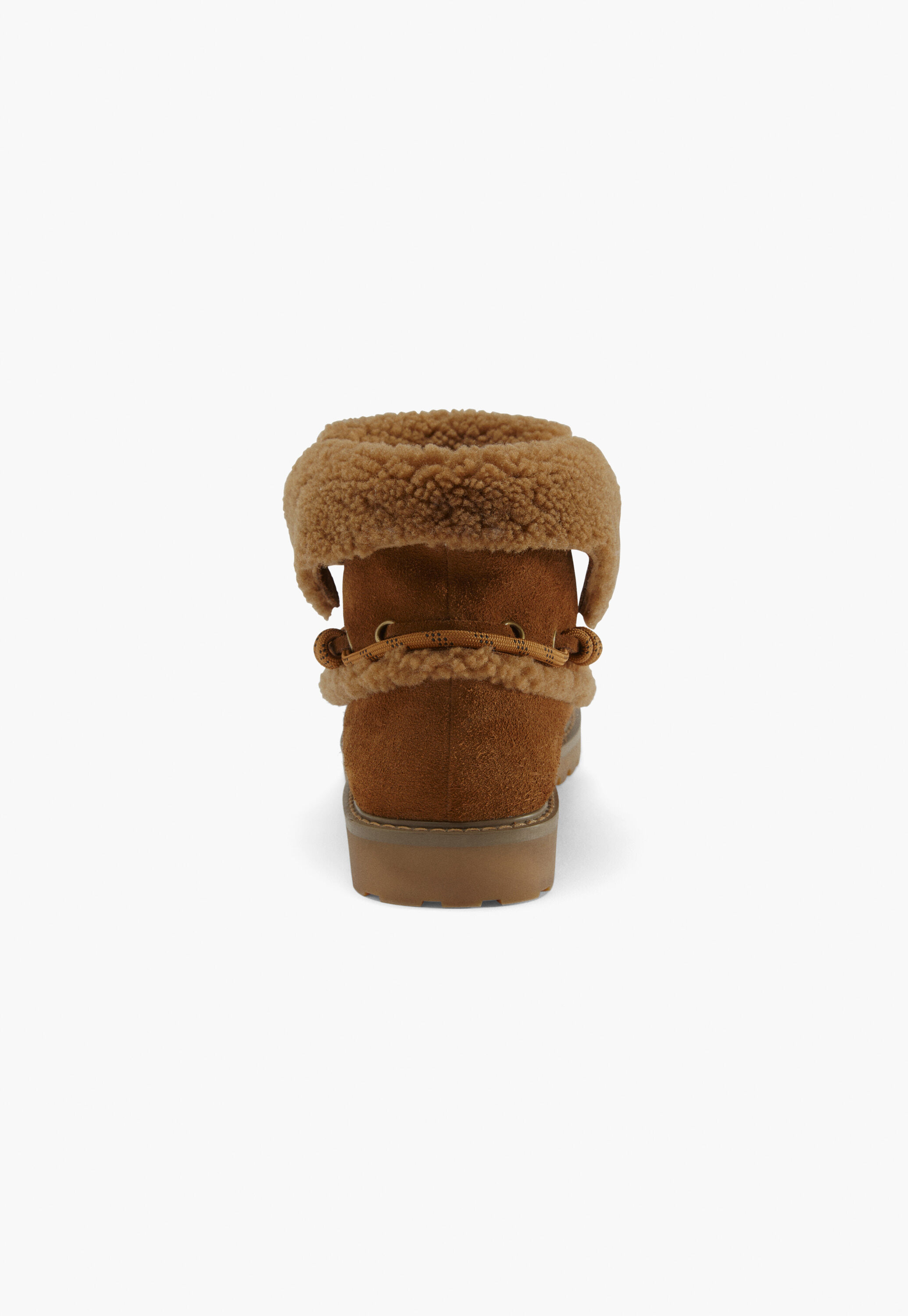 Lace-up boots, Cedar brown, large