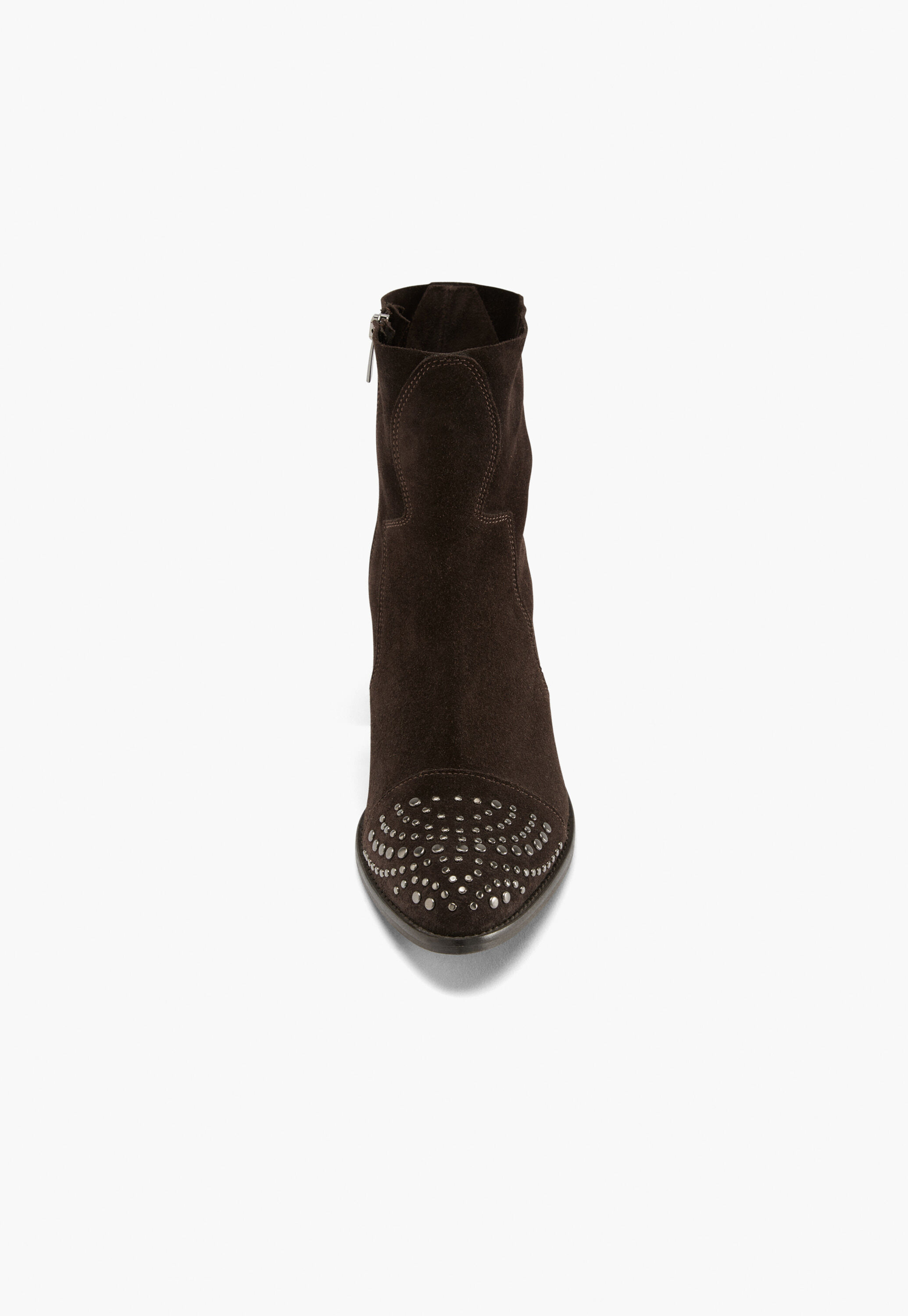 Stud detail boots, Espresso, large