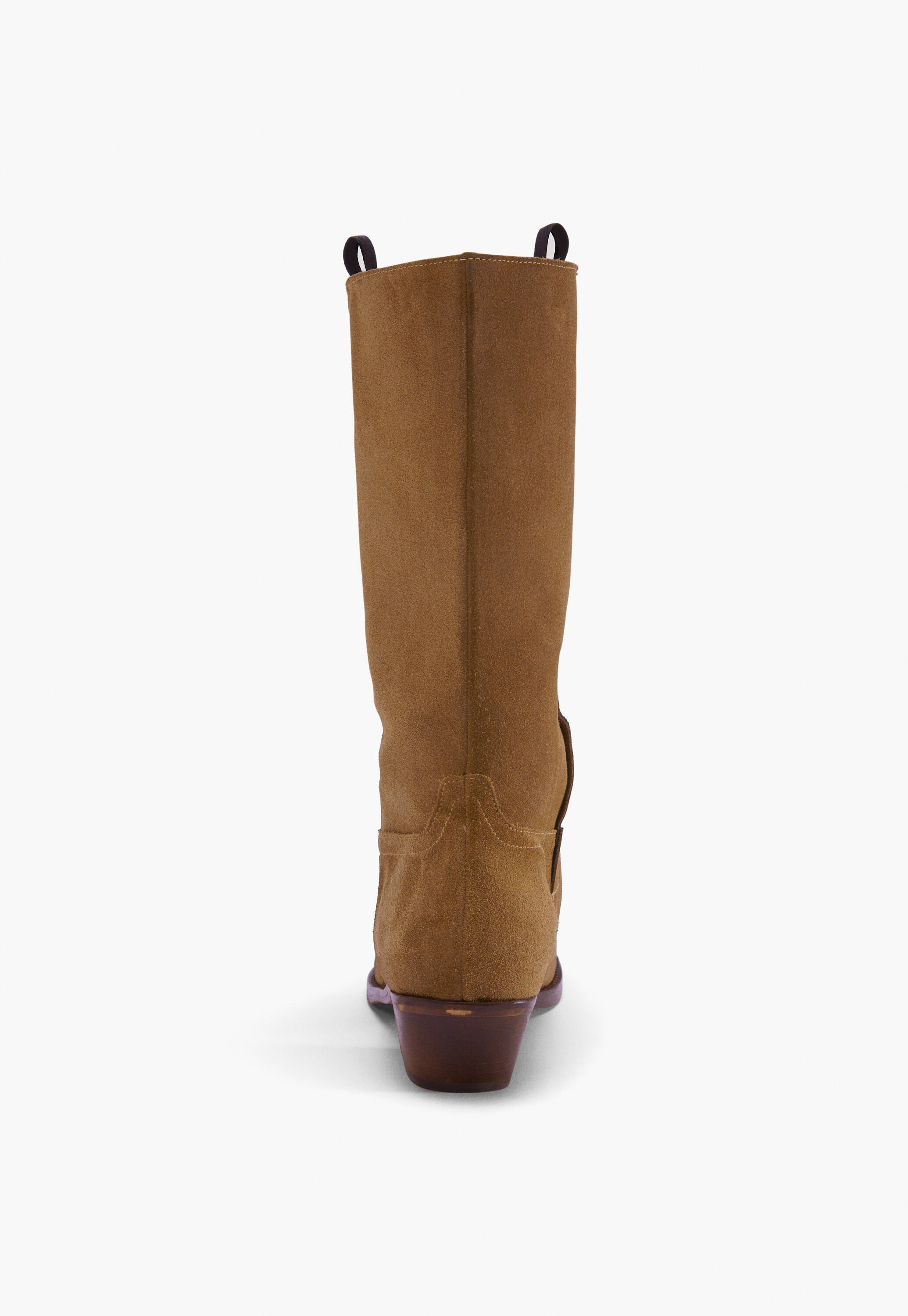 Square-toe boots, Cinnamon, large