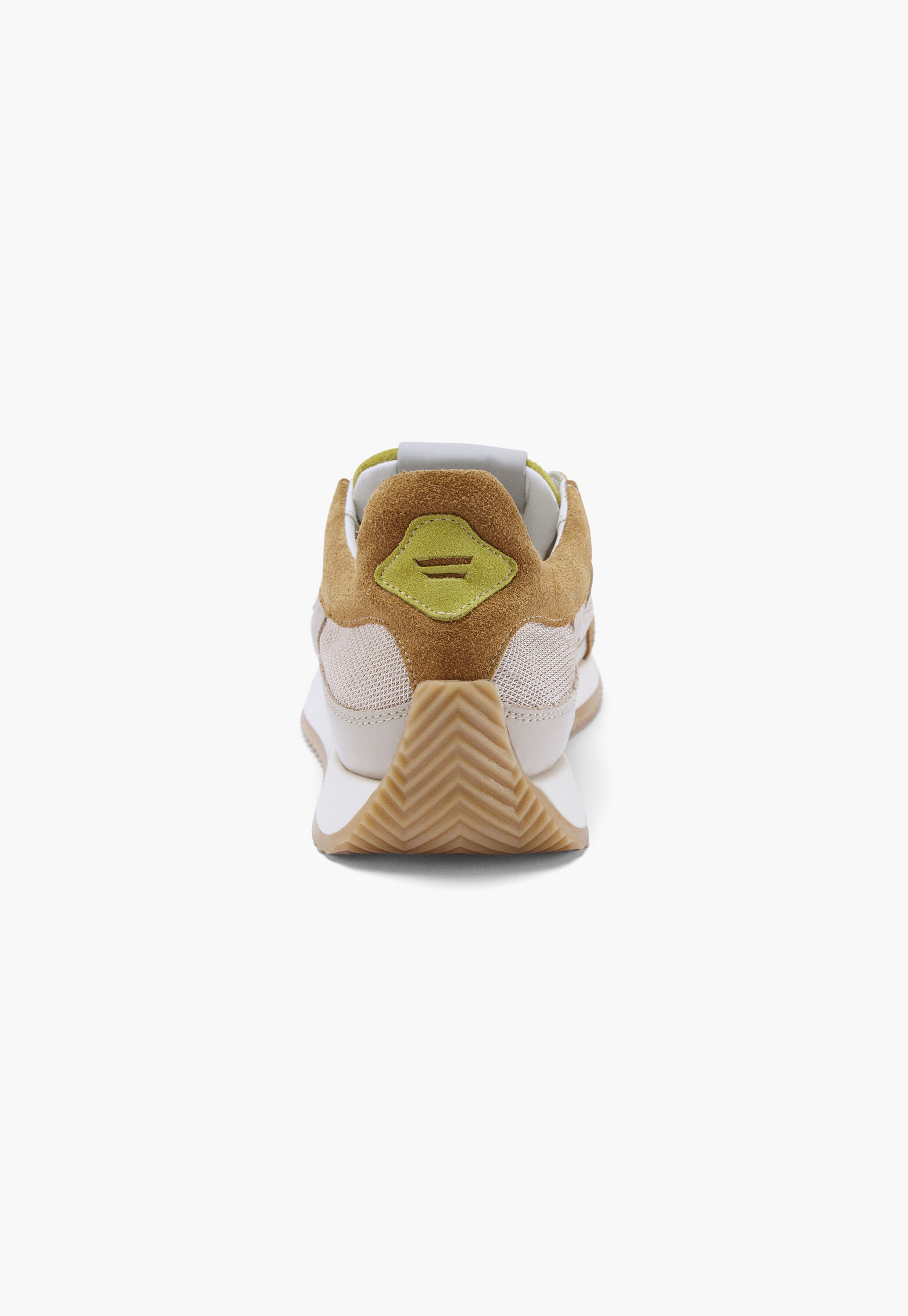 Trainers, Cognac ecru, large