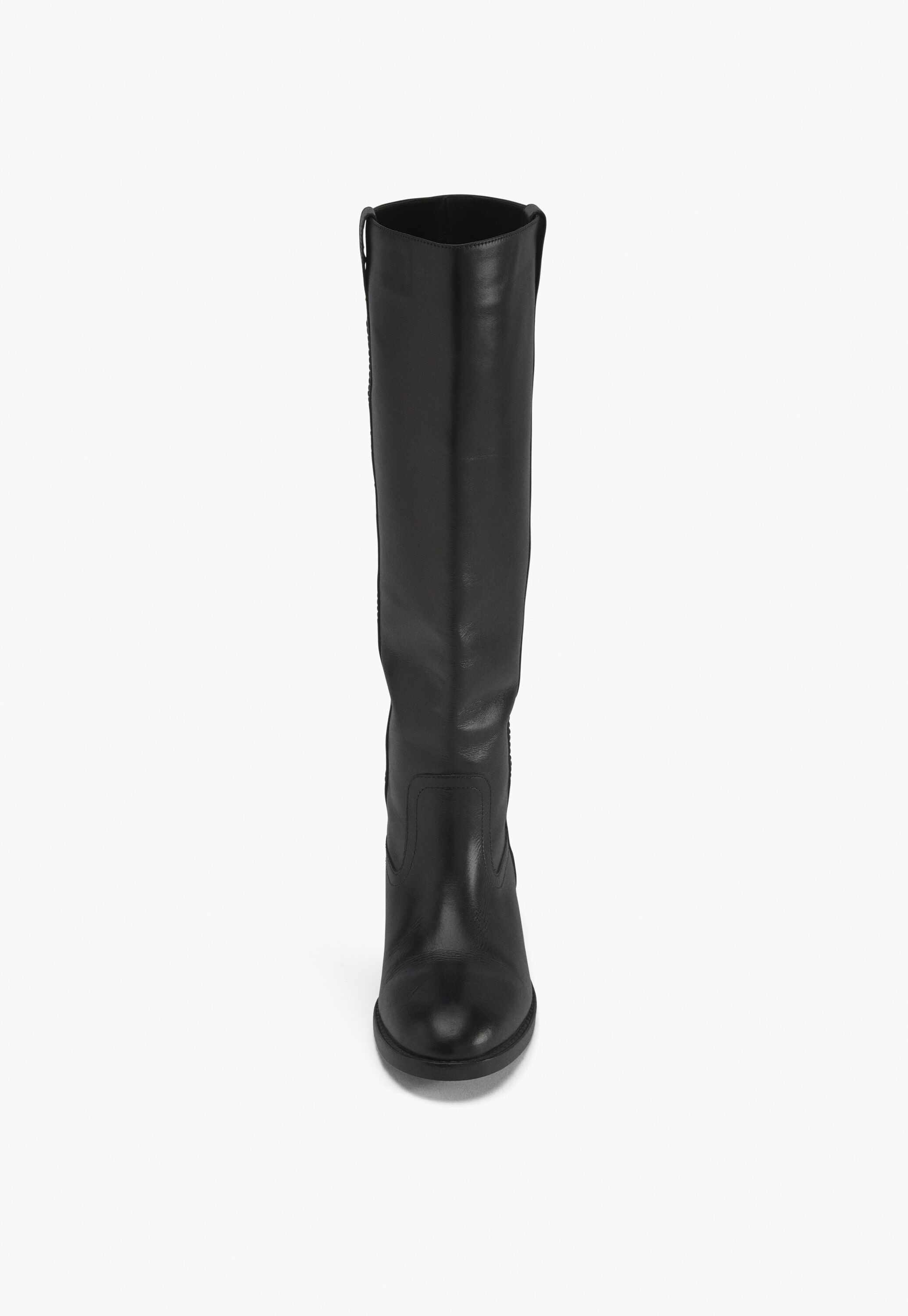 Knee-high boots, Black, large