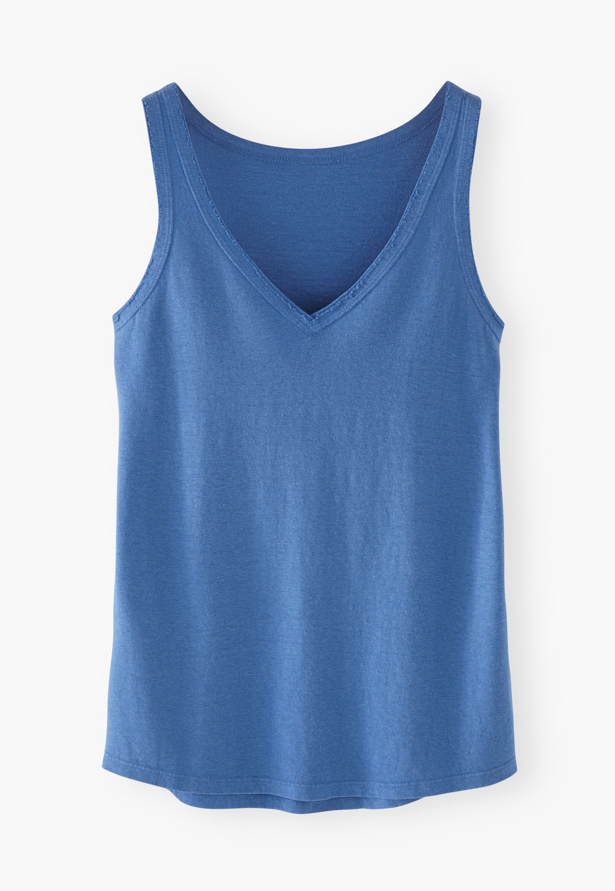 V-neck jersey vest