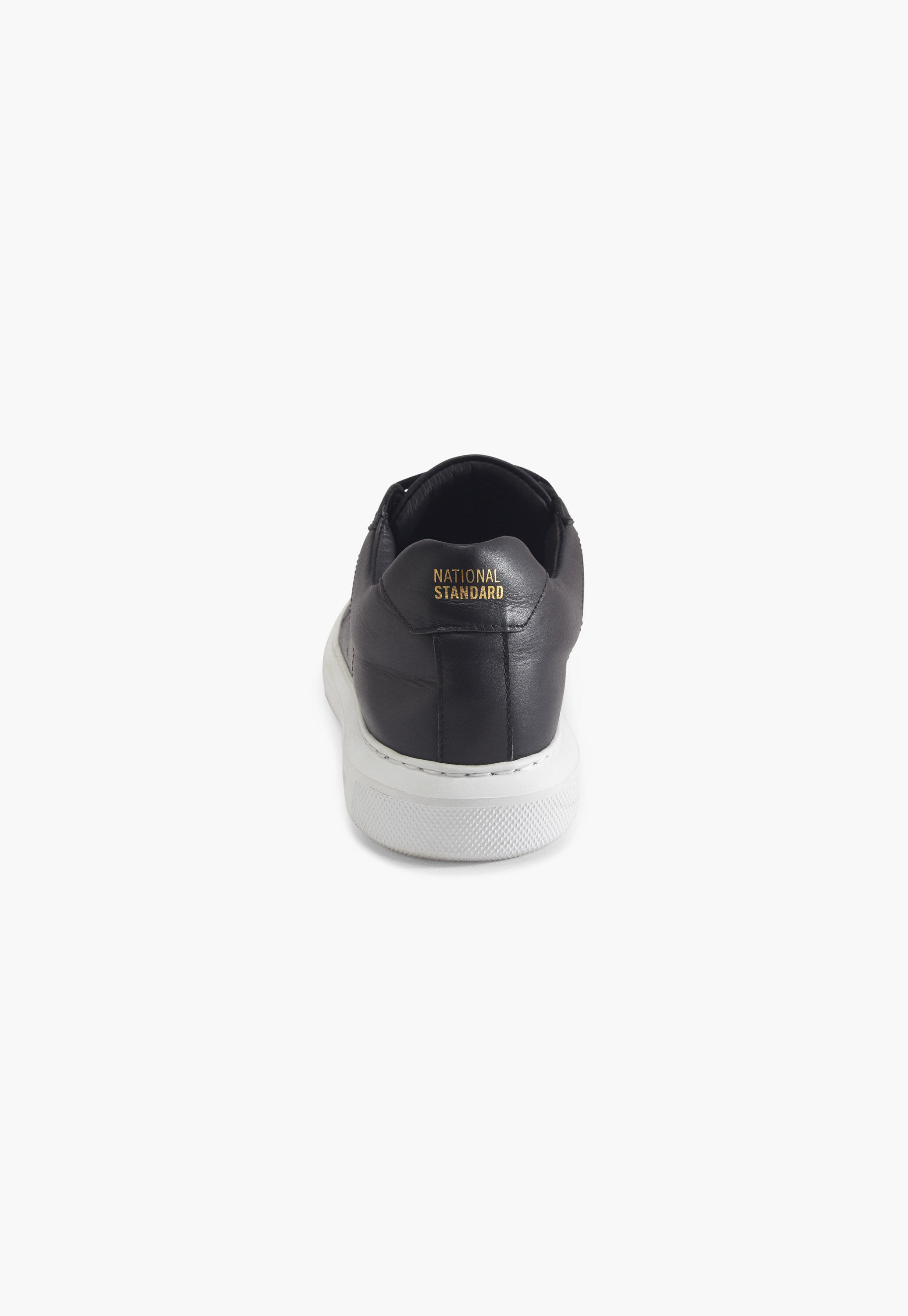 Lace-up trainers, Black, large