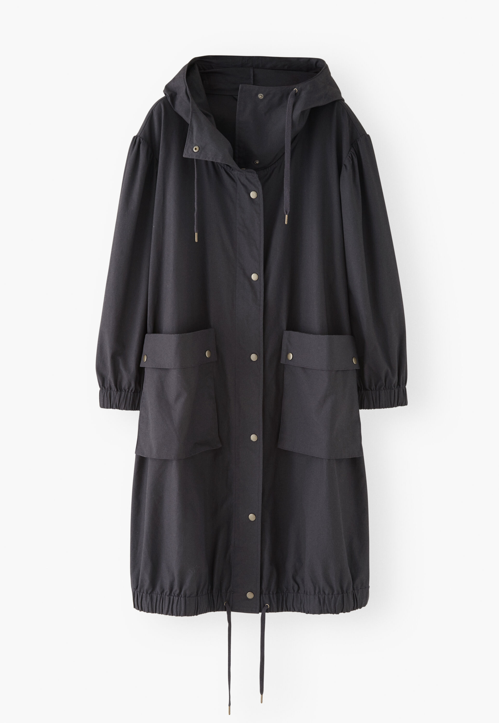 Water-resistant parka