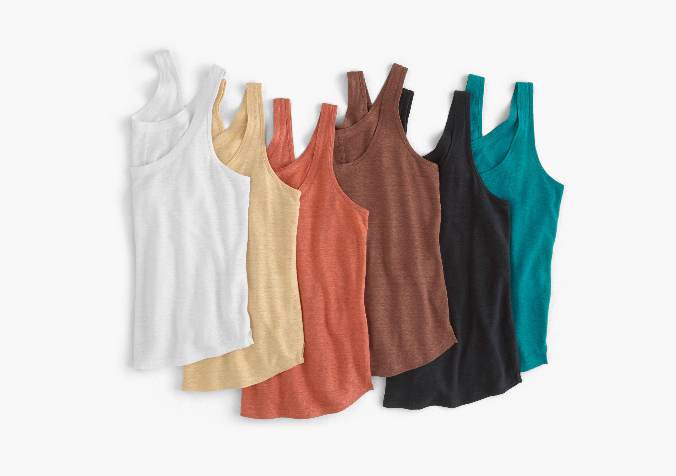 Scoop-neck vest