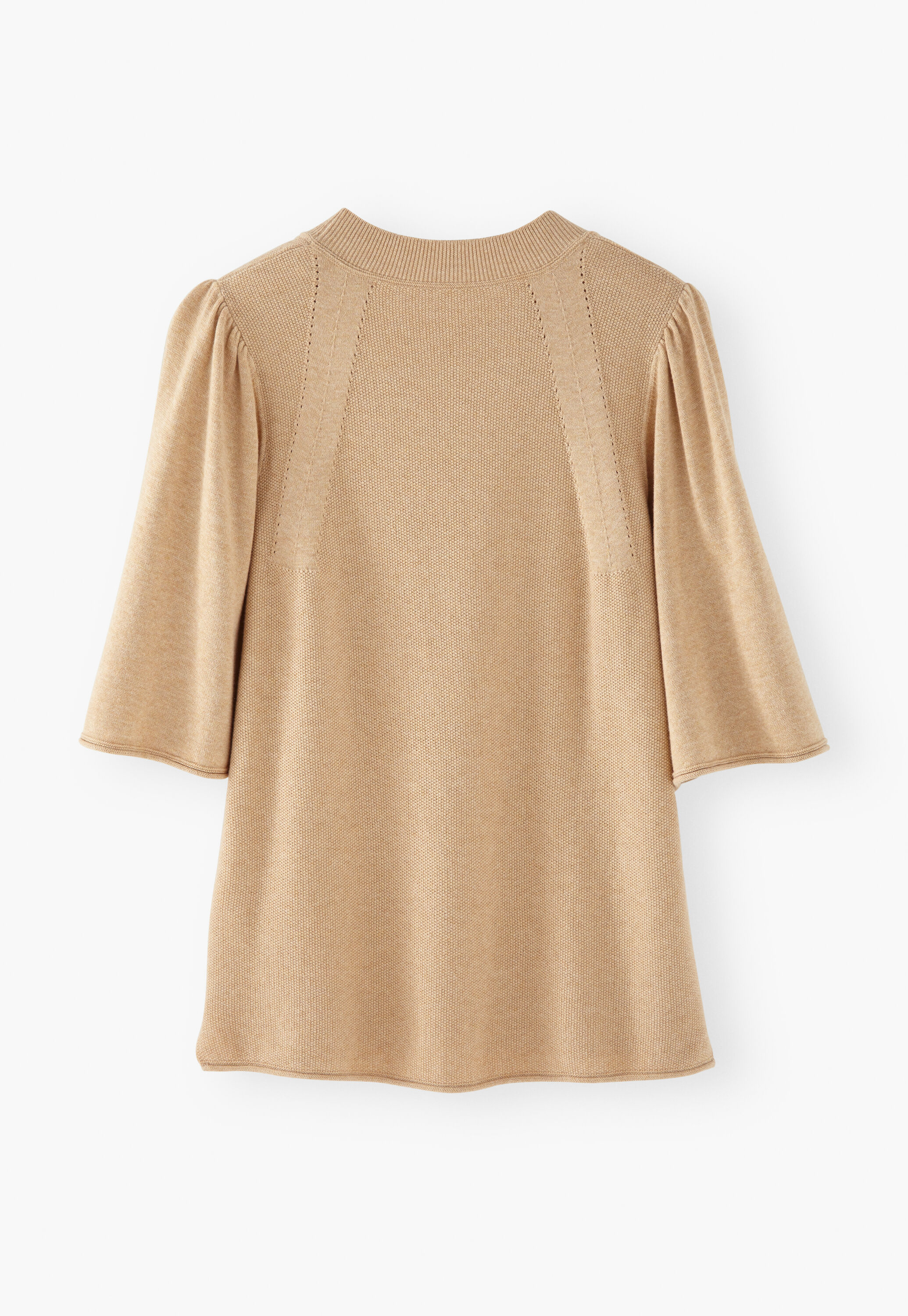 Wide-sleeve sweater