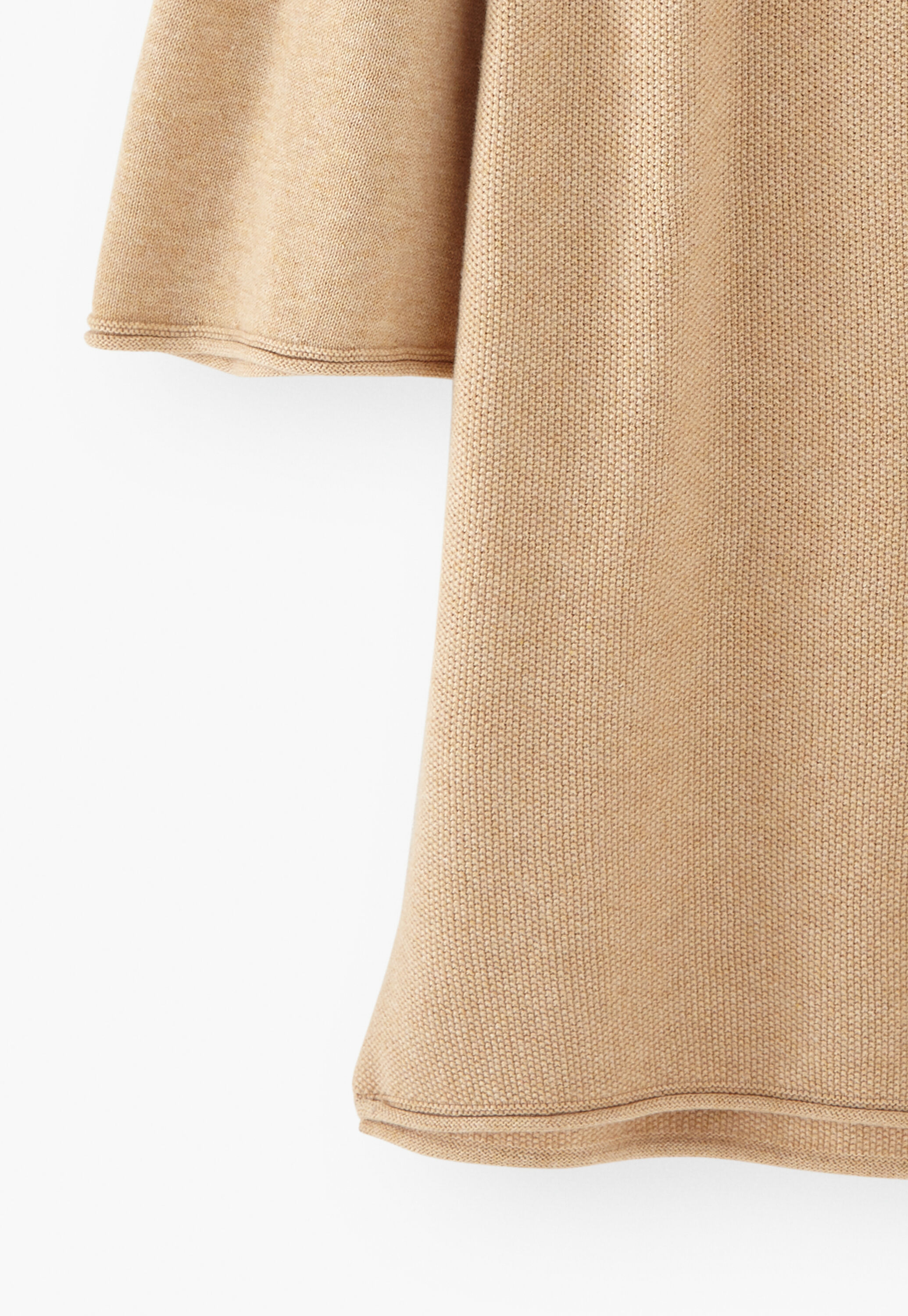 Wide-sleeve sweater