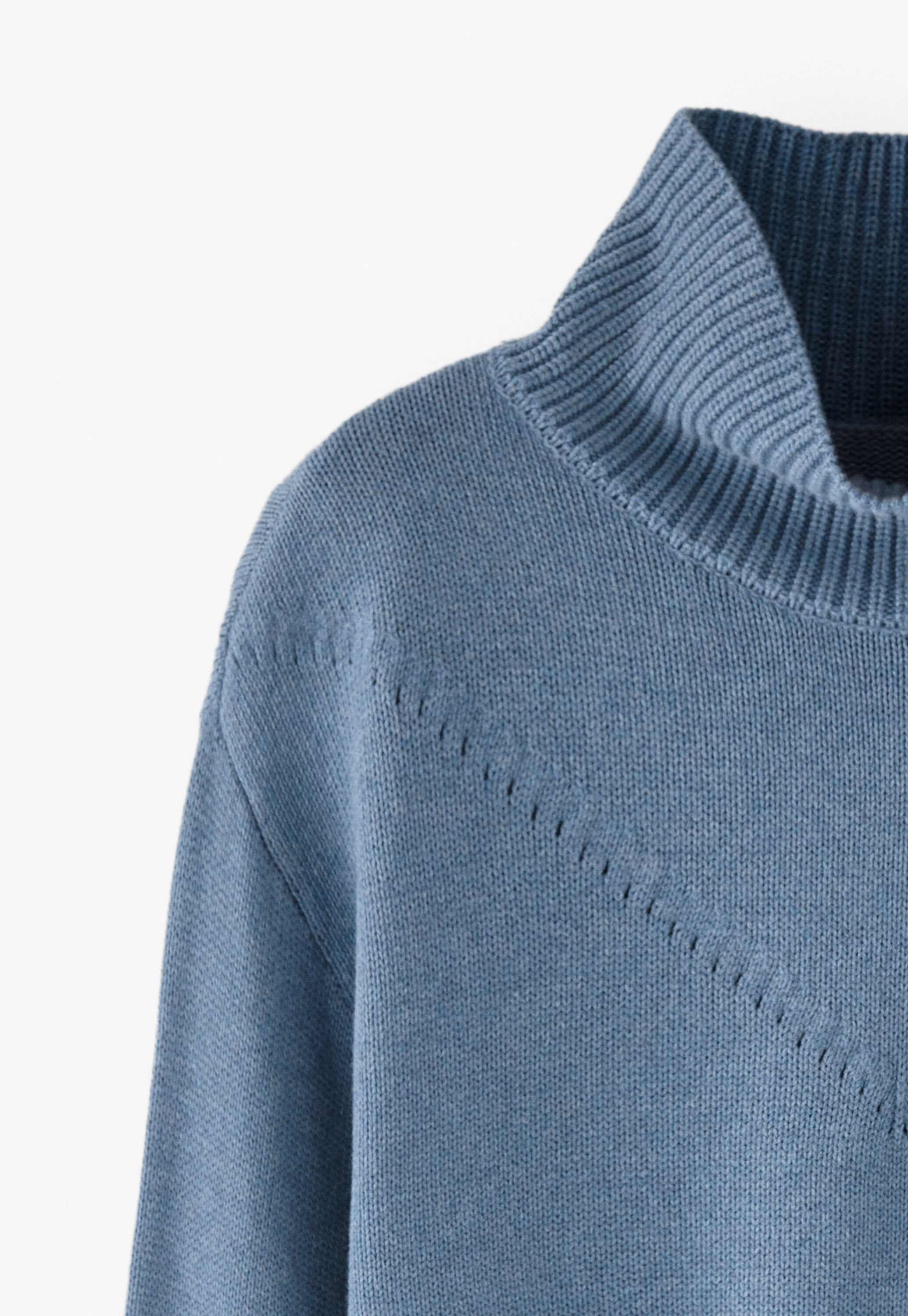 High-neck sweater