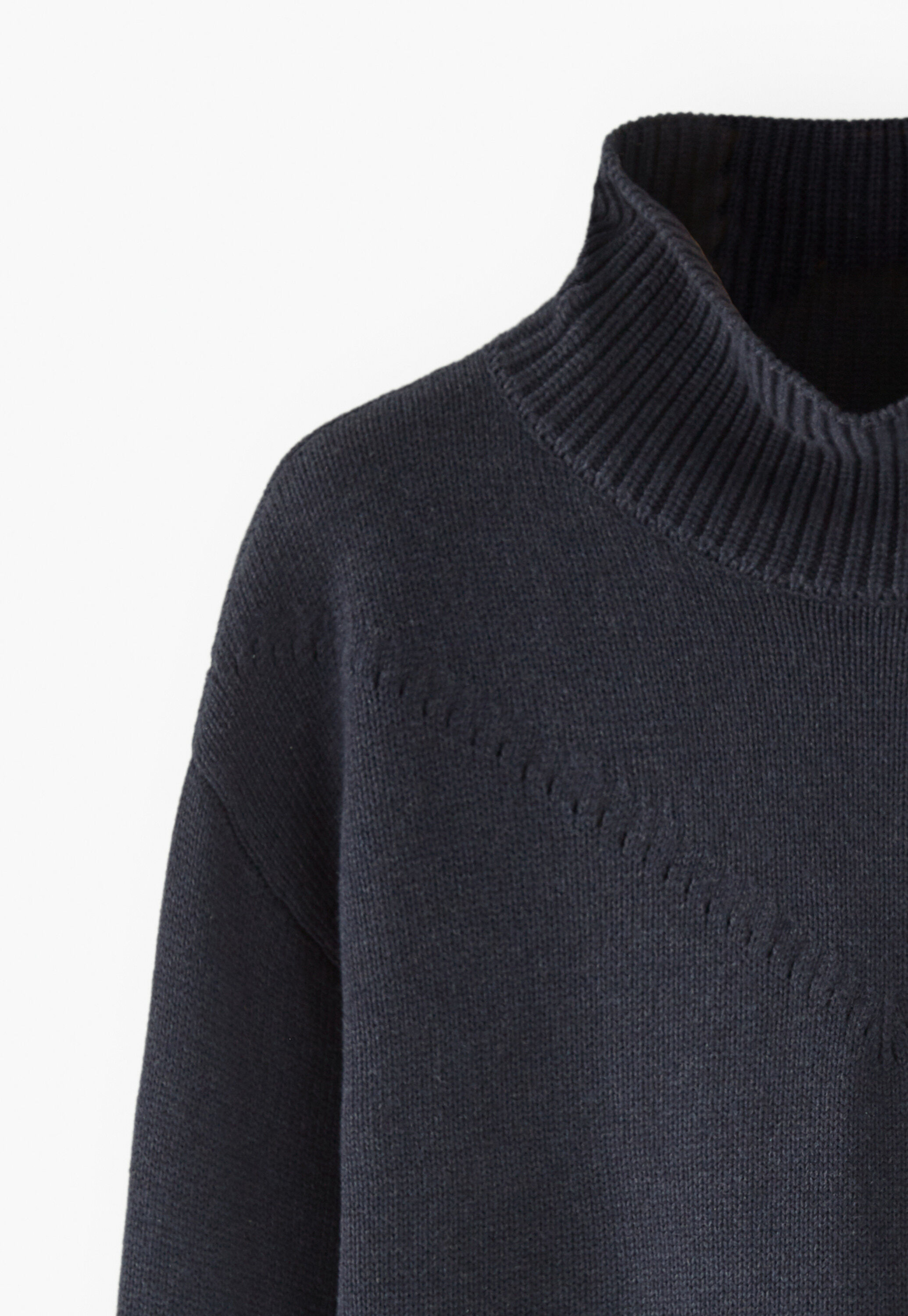High-neck sweater