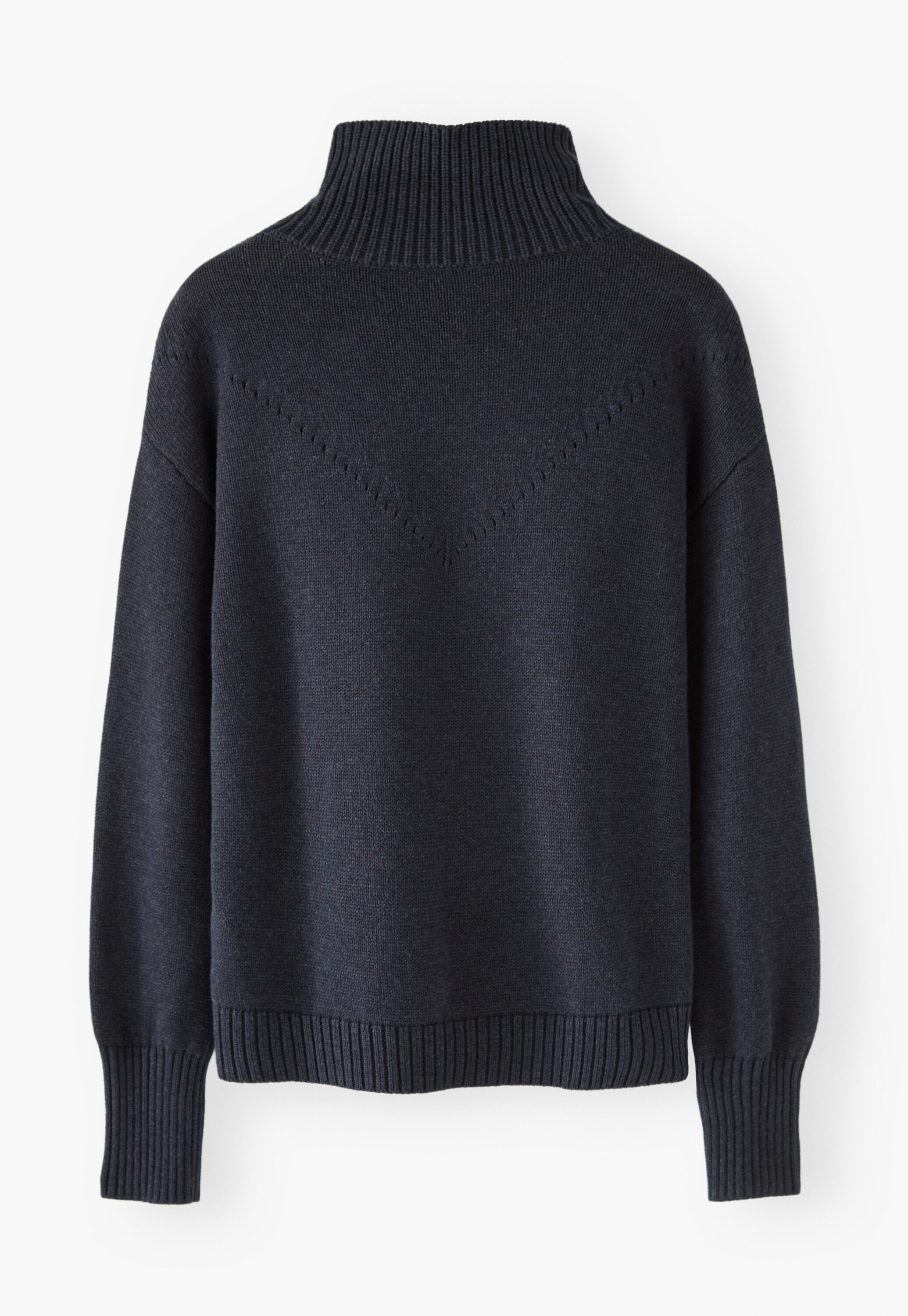 High-neck sweater