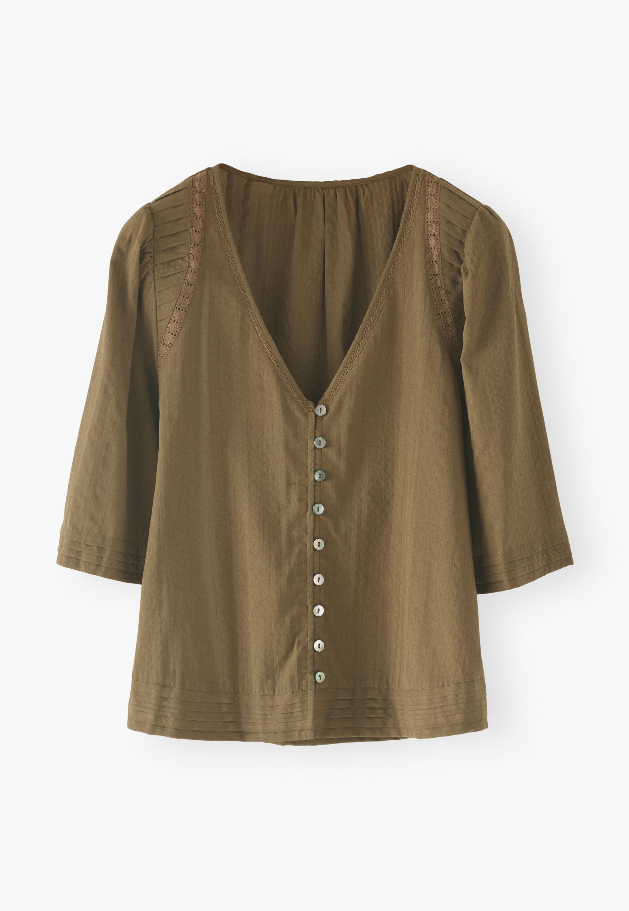 Cropped blouse