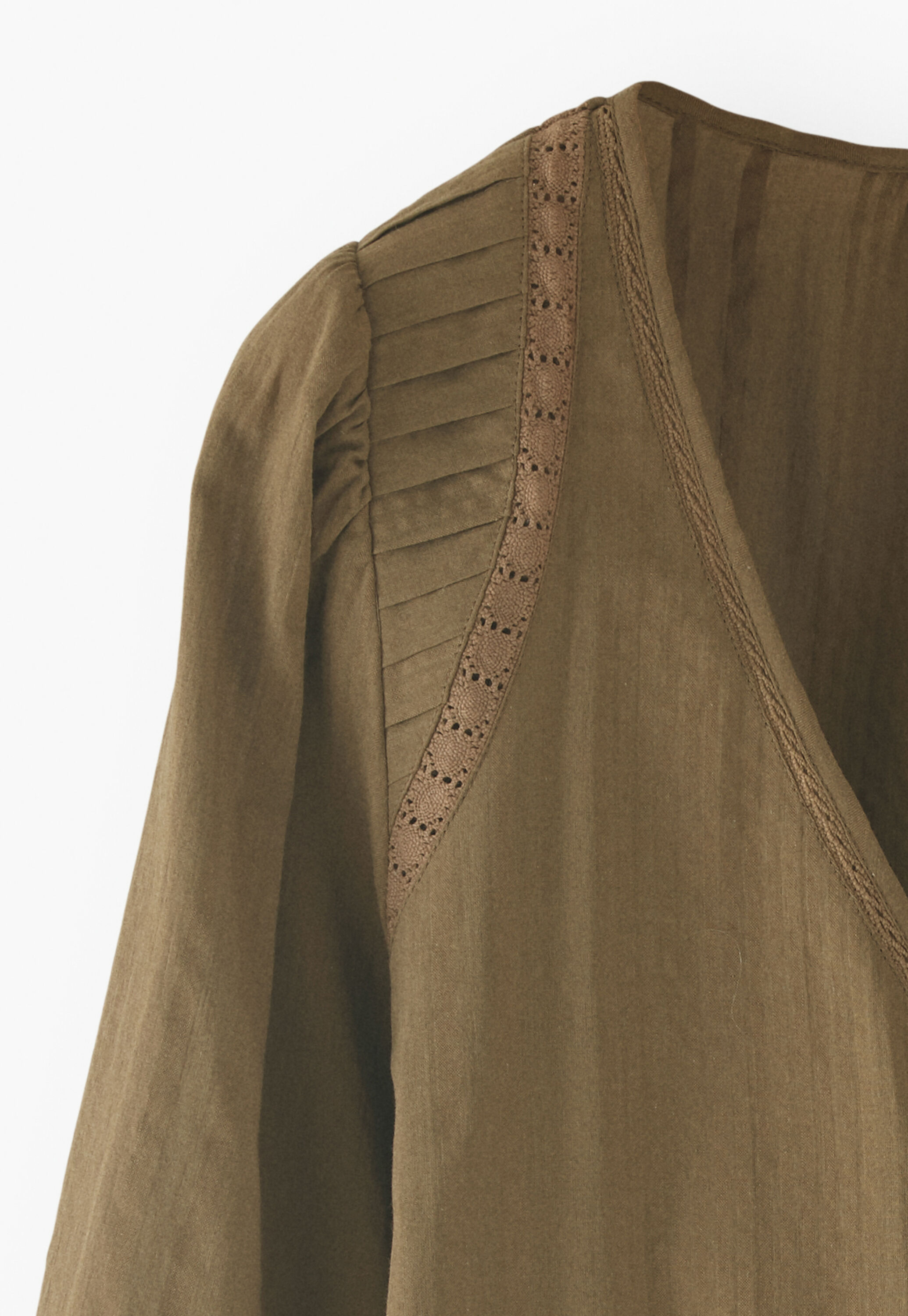 Cropped blouse