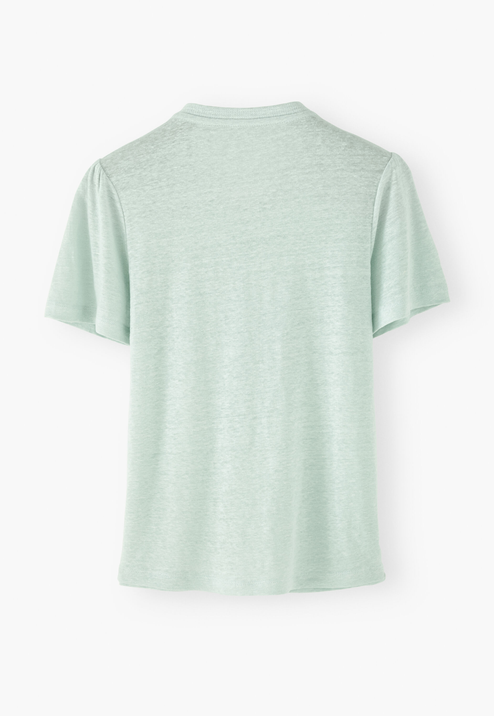 Collared jersey top