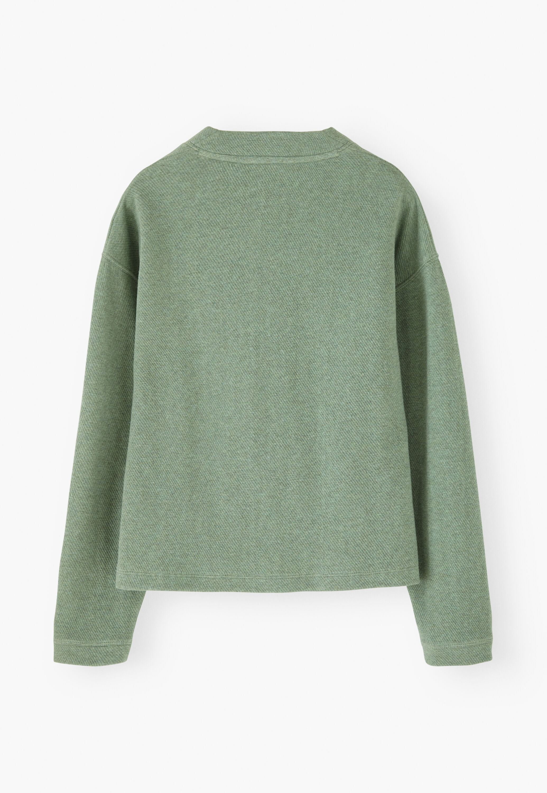 Jersey cardigan