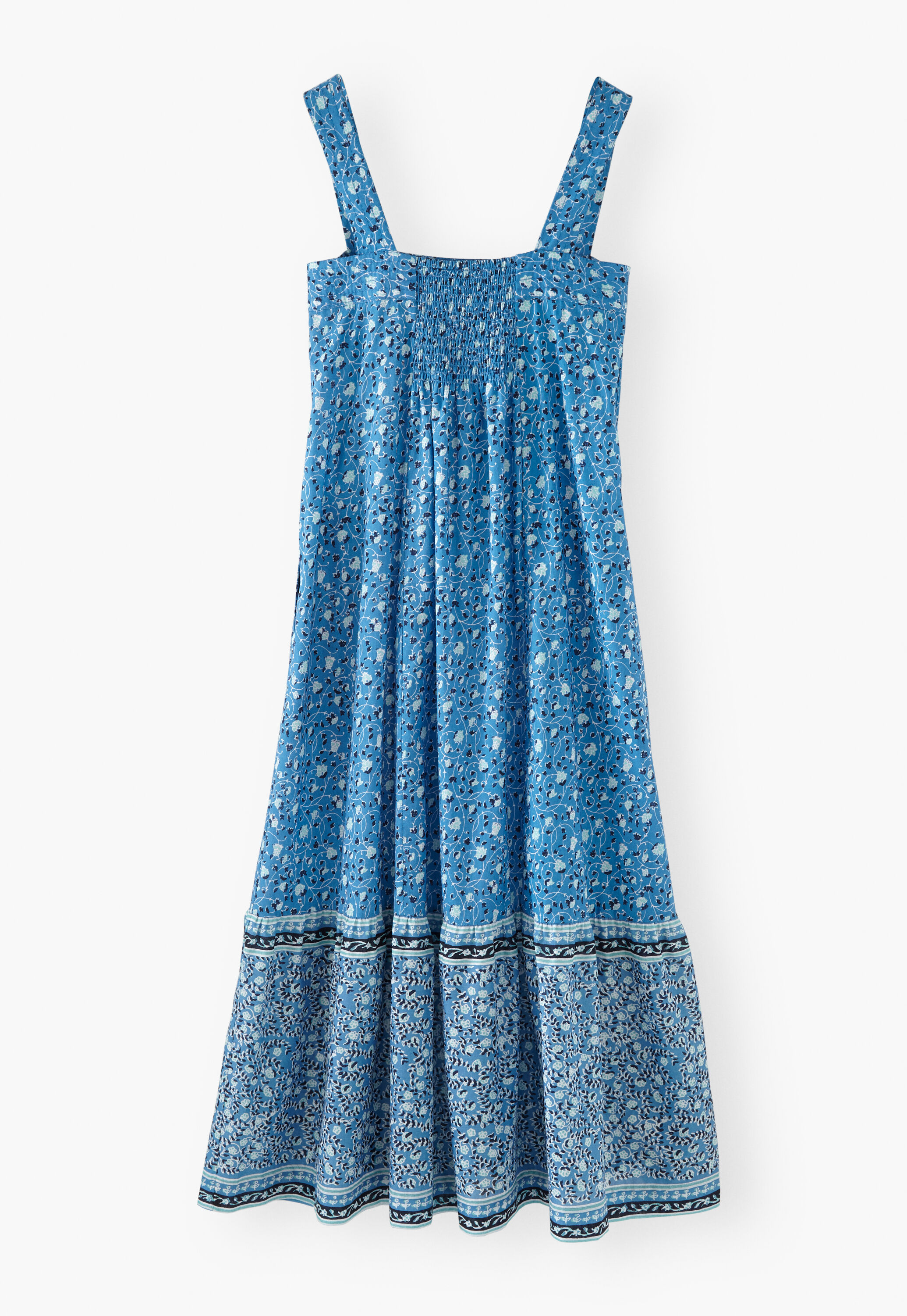 Tiered printed sundress