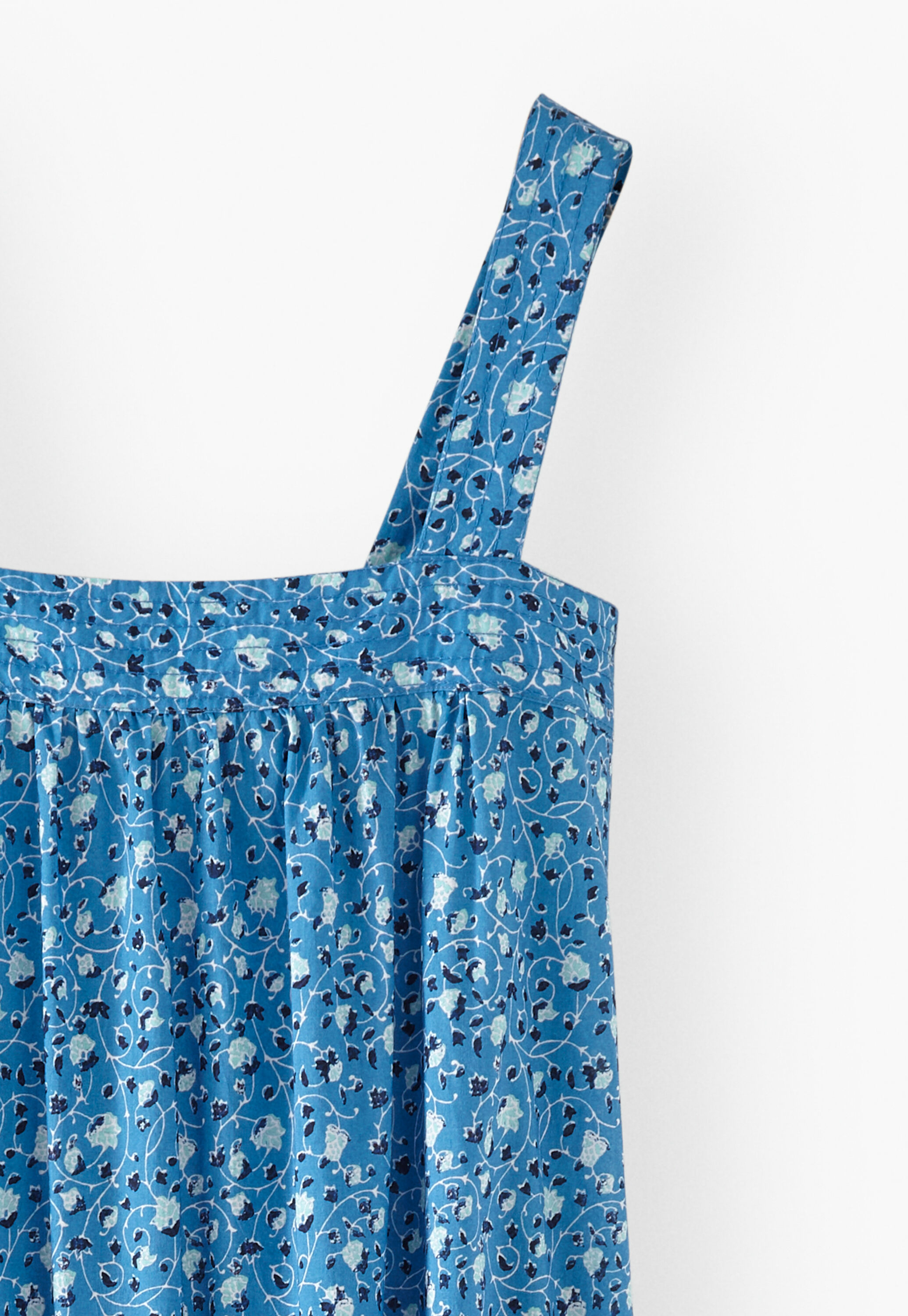 Tiered printed sundress