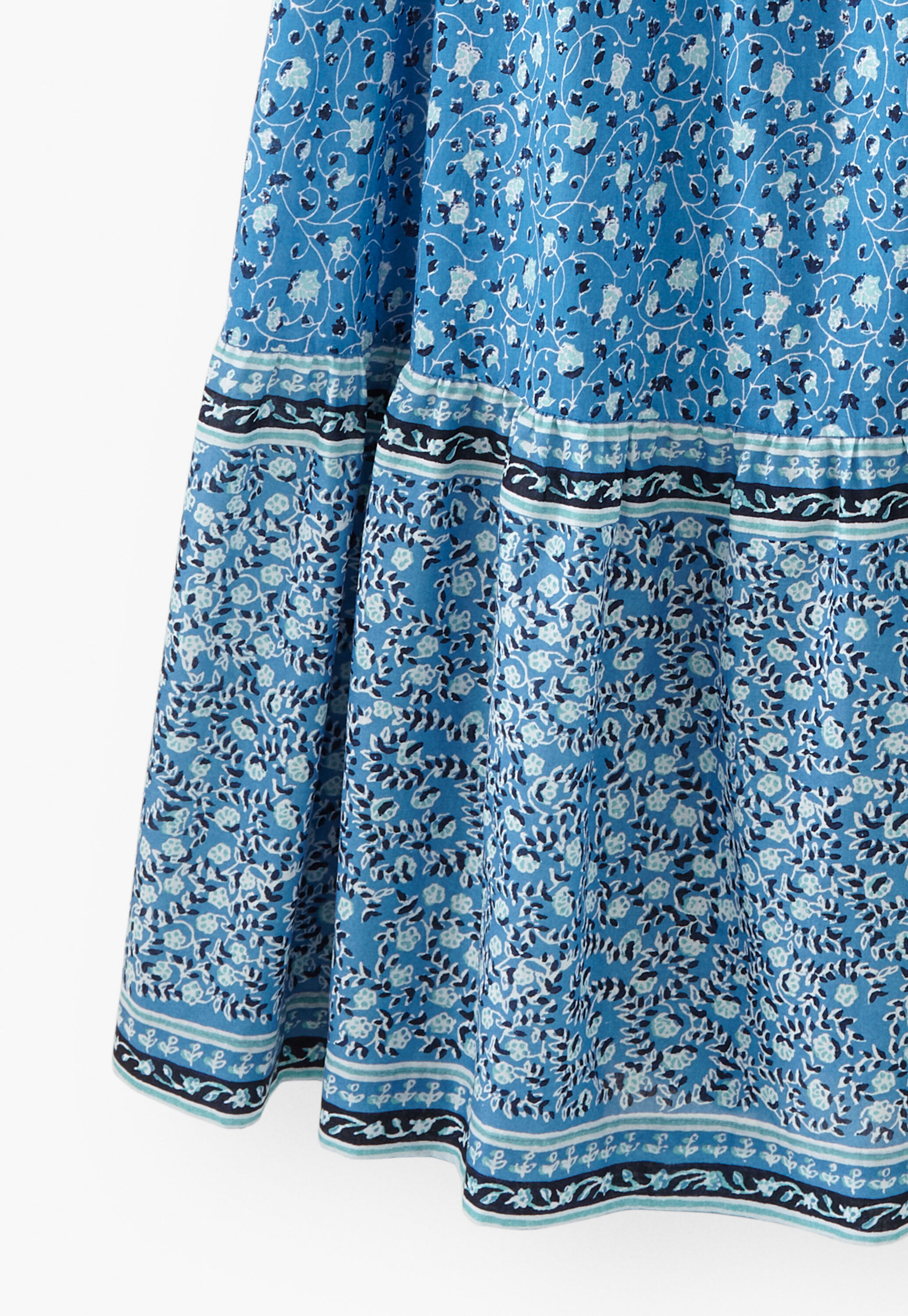 Tiered printed sundress