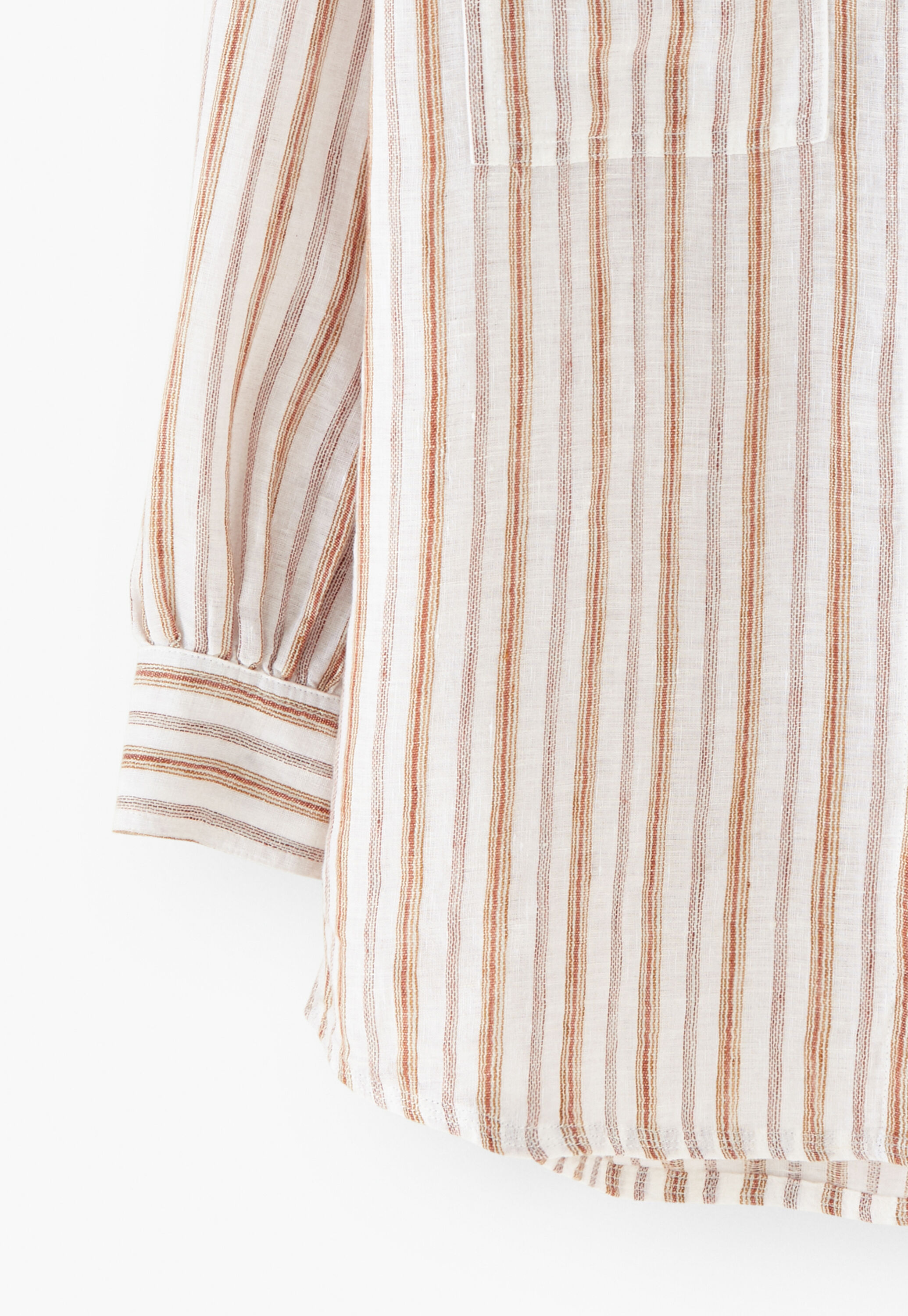 Oversized striped shirt