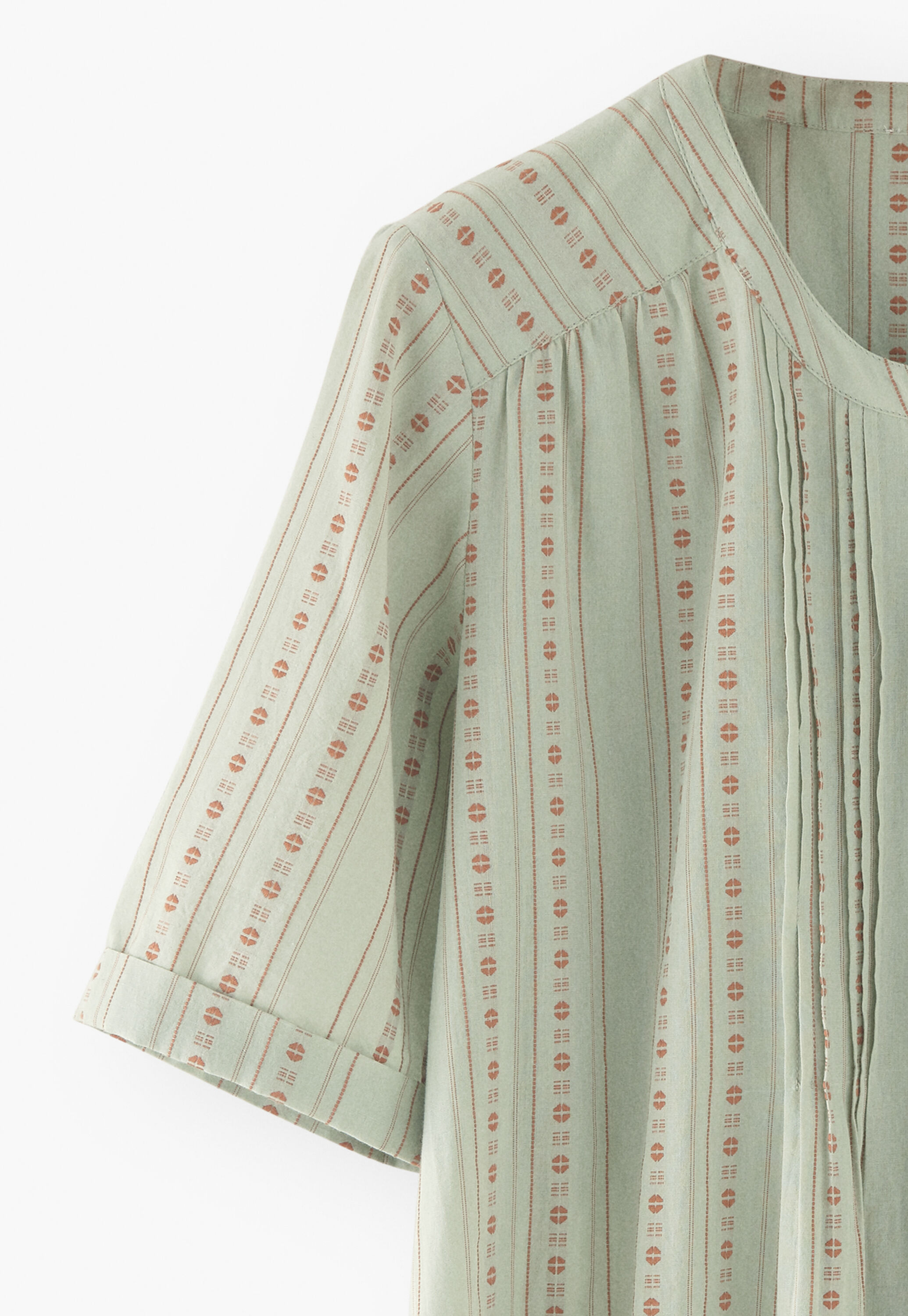 Jacquard blouse