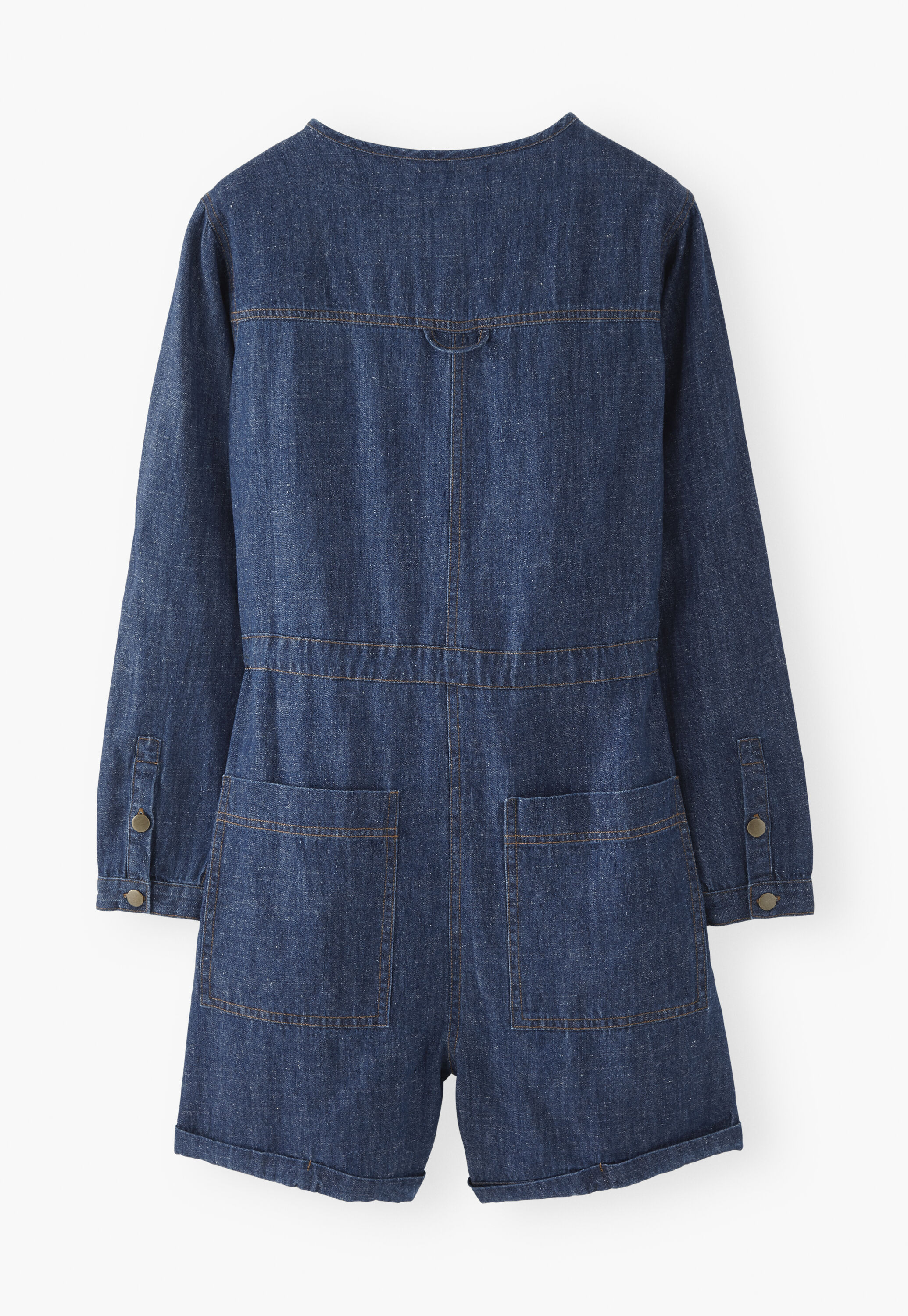 Short boiler suit