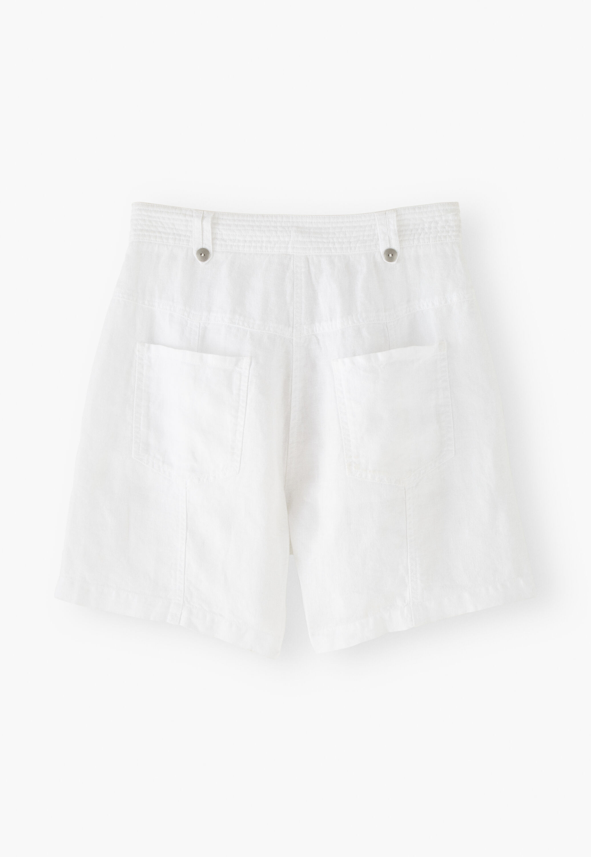 Flap-pocket shorts