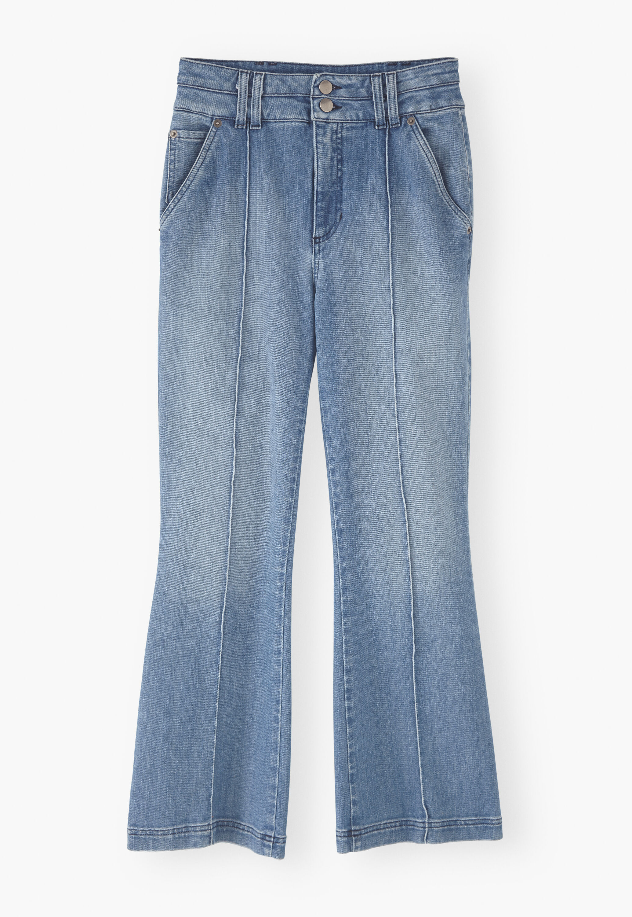 Kick-flare jeans