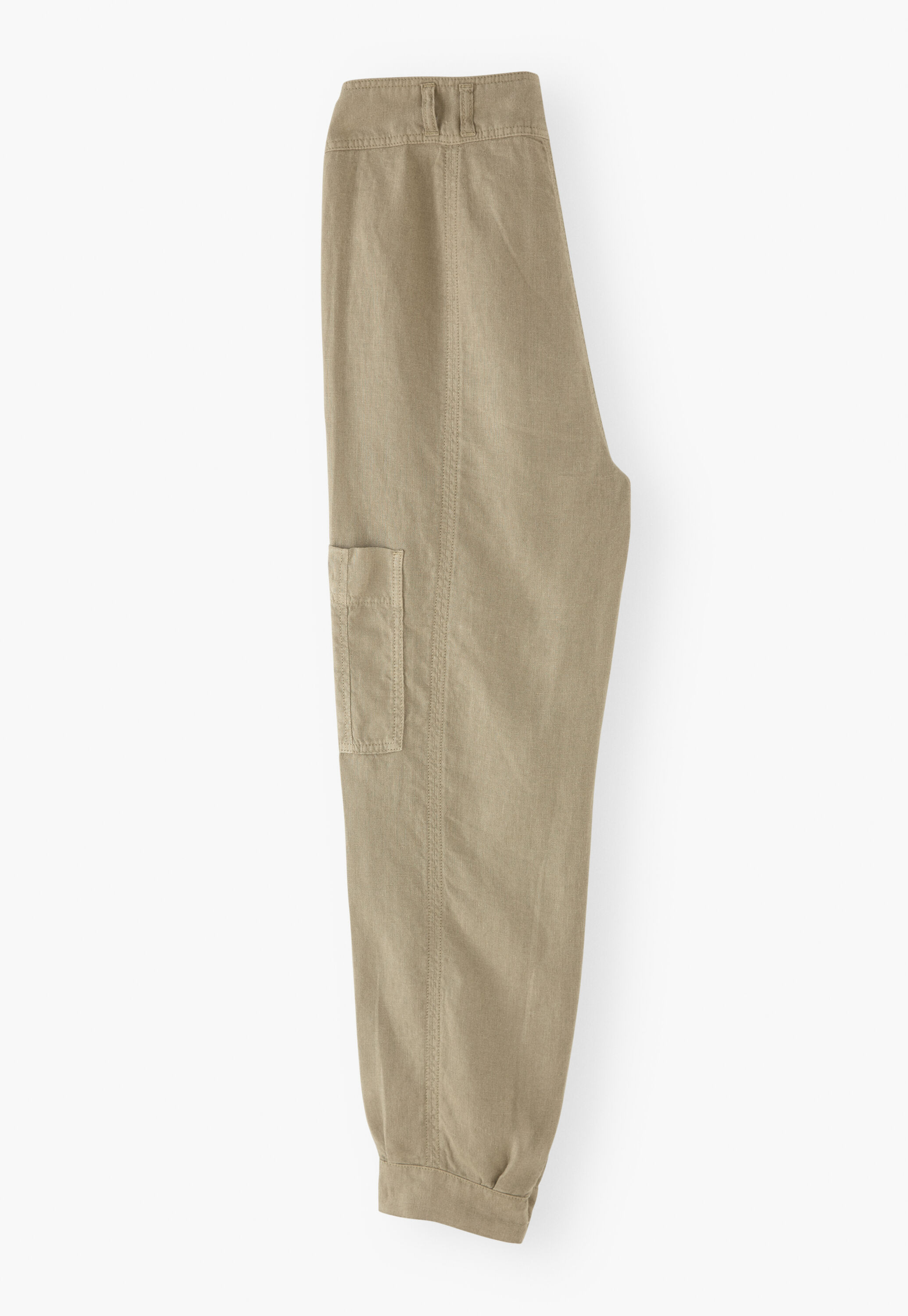 Patch-pocket trousers