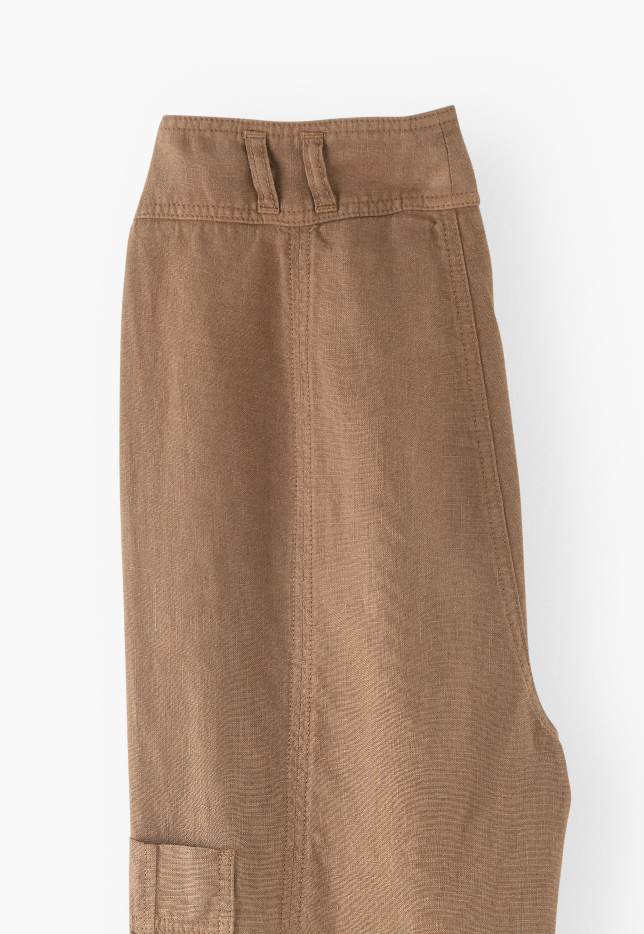 Patch-pocket trousers