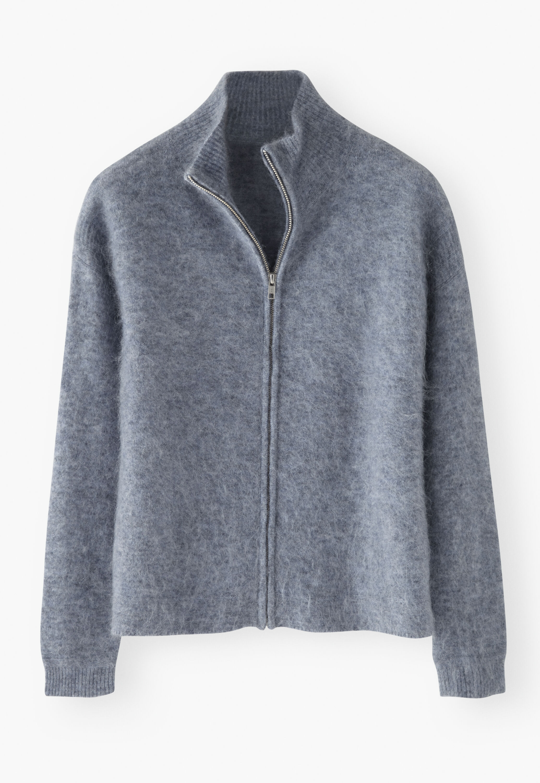 Zip-up sweater