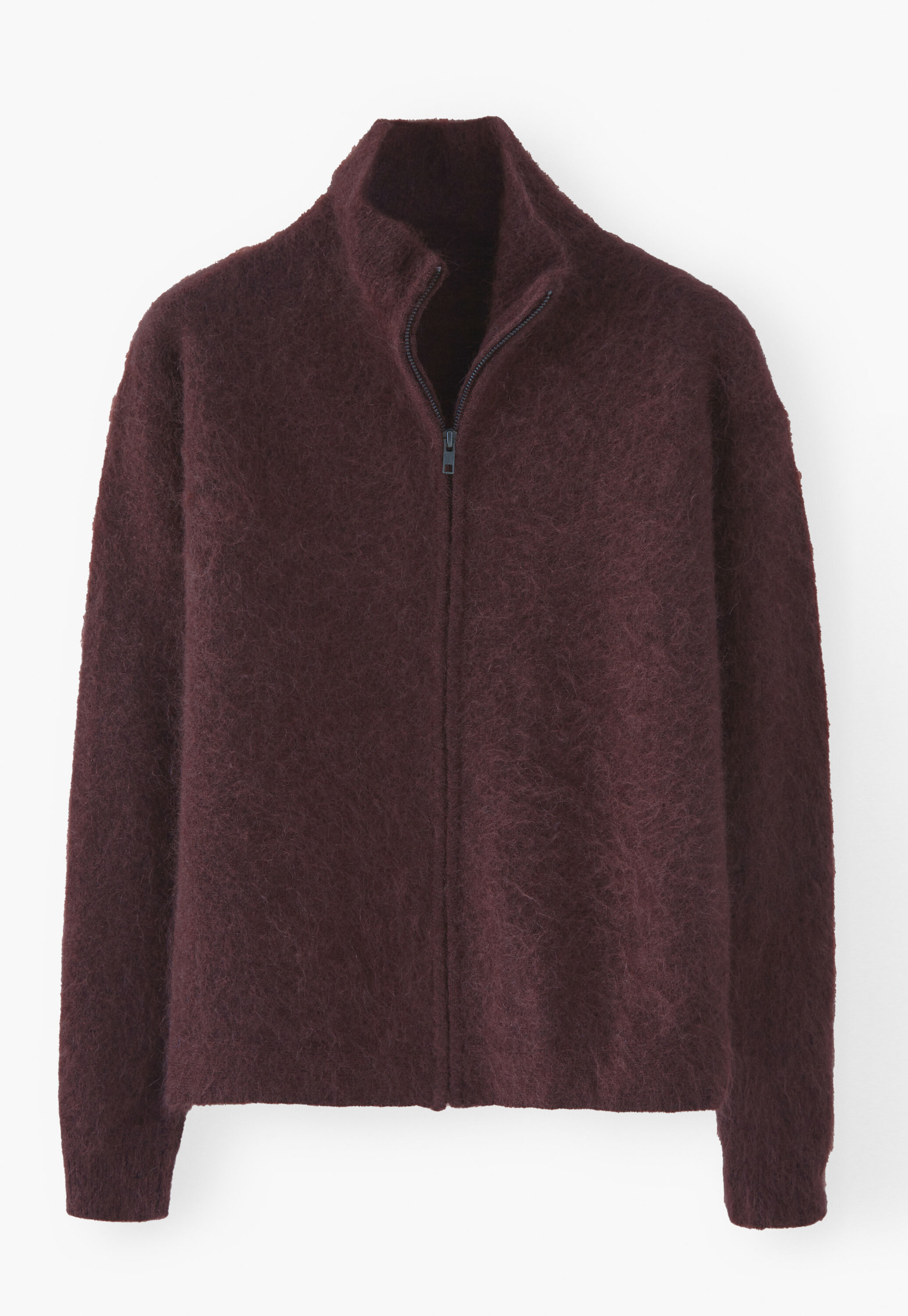 Zip-up sweater