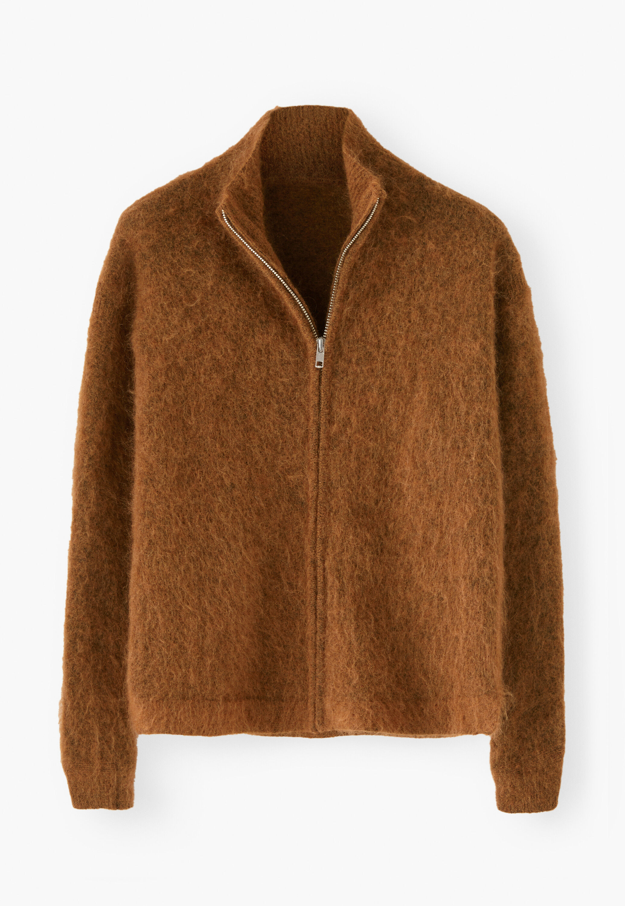 Zip-up sweater