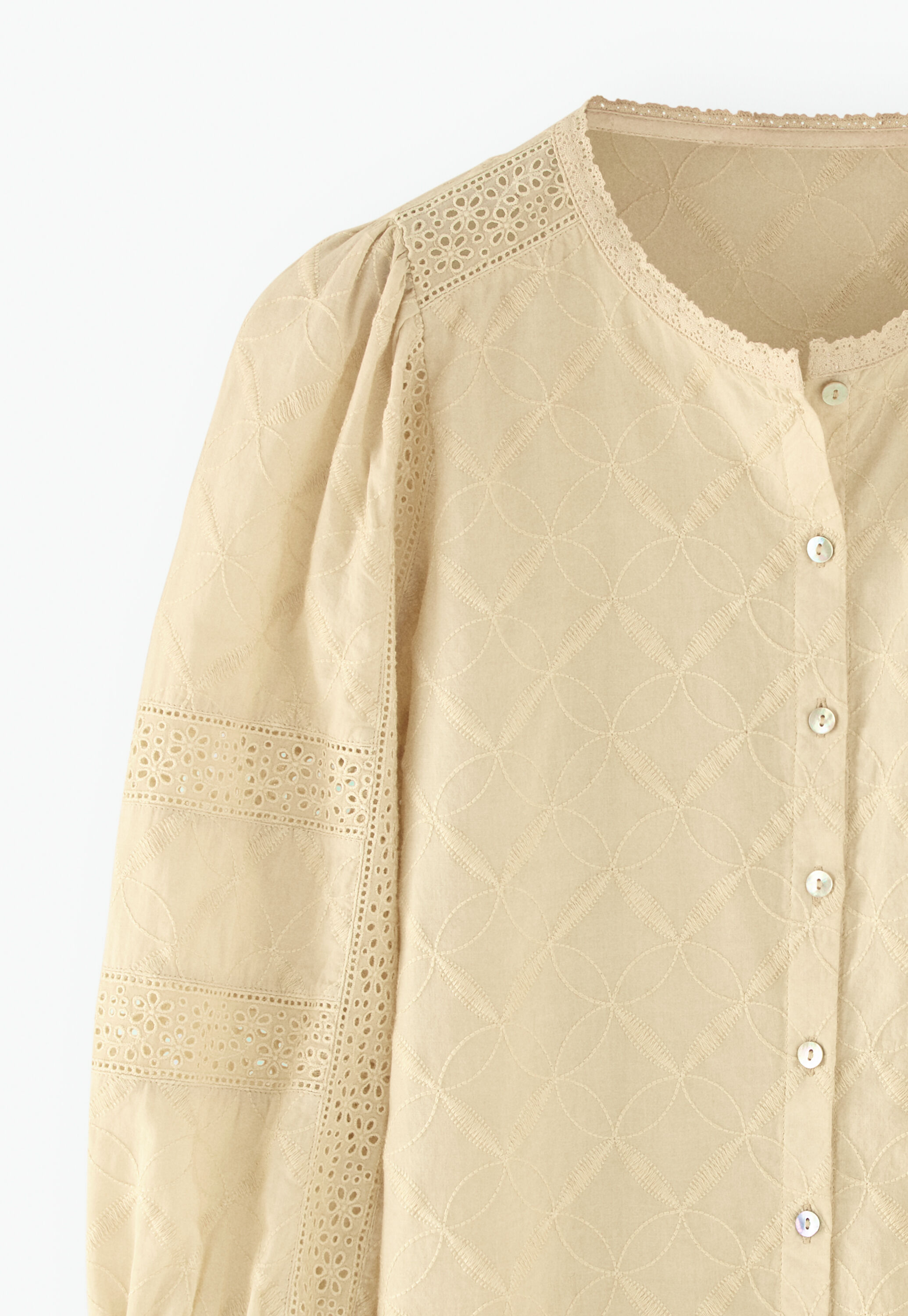 Schiffli blouse