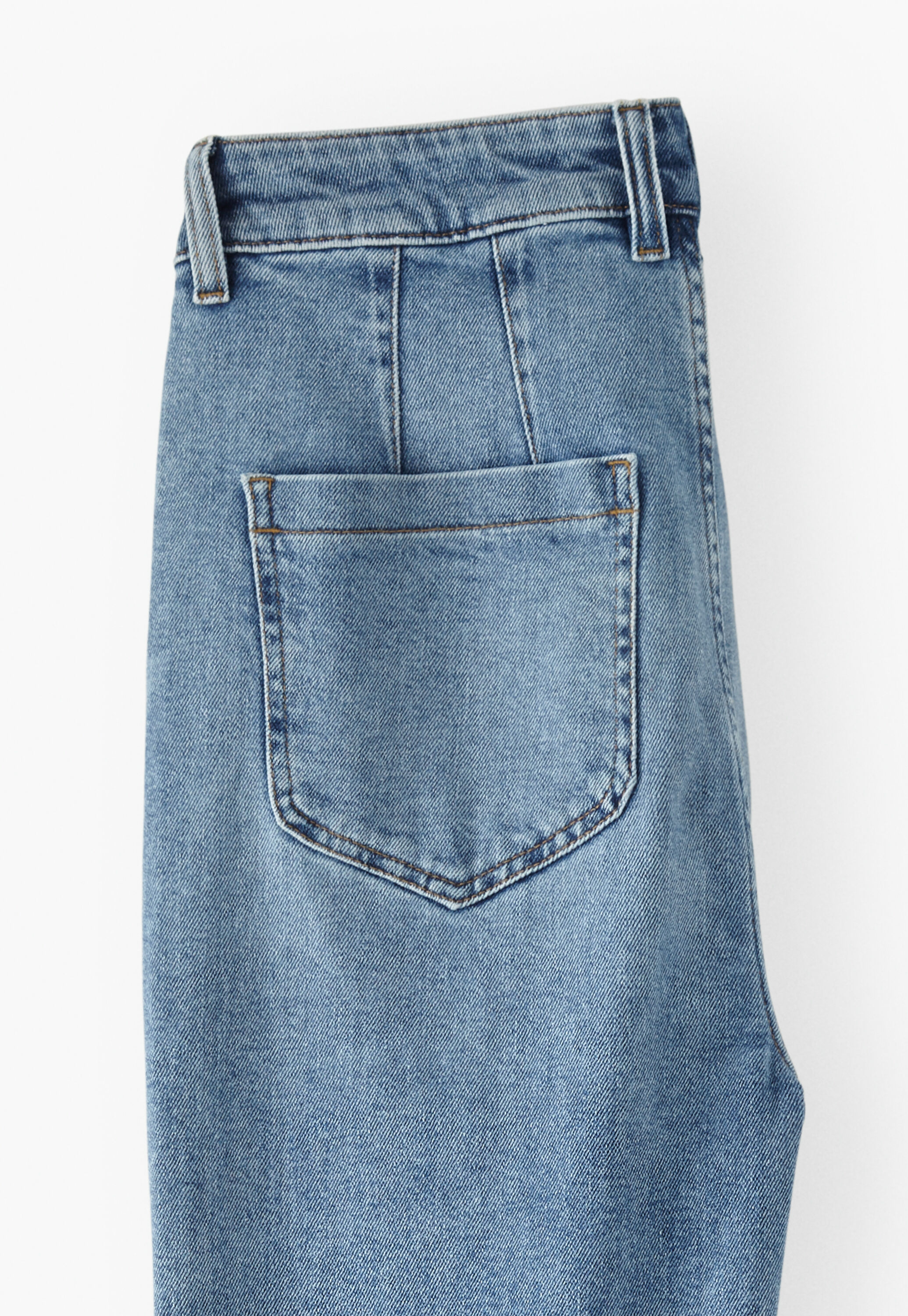 Cropped flared jeans