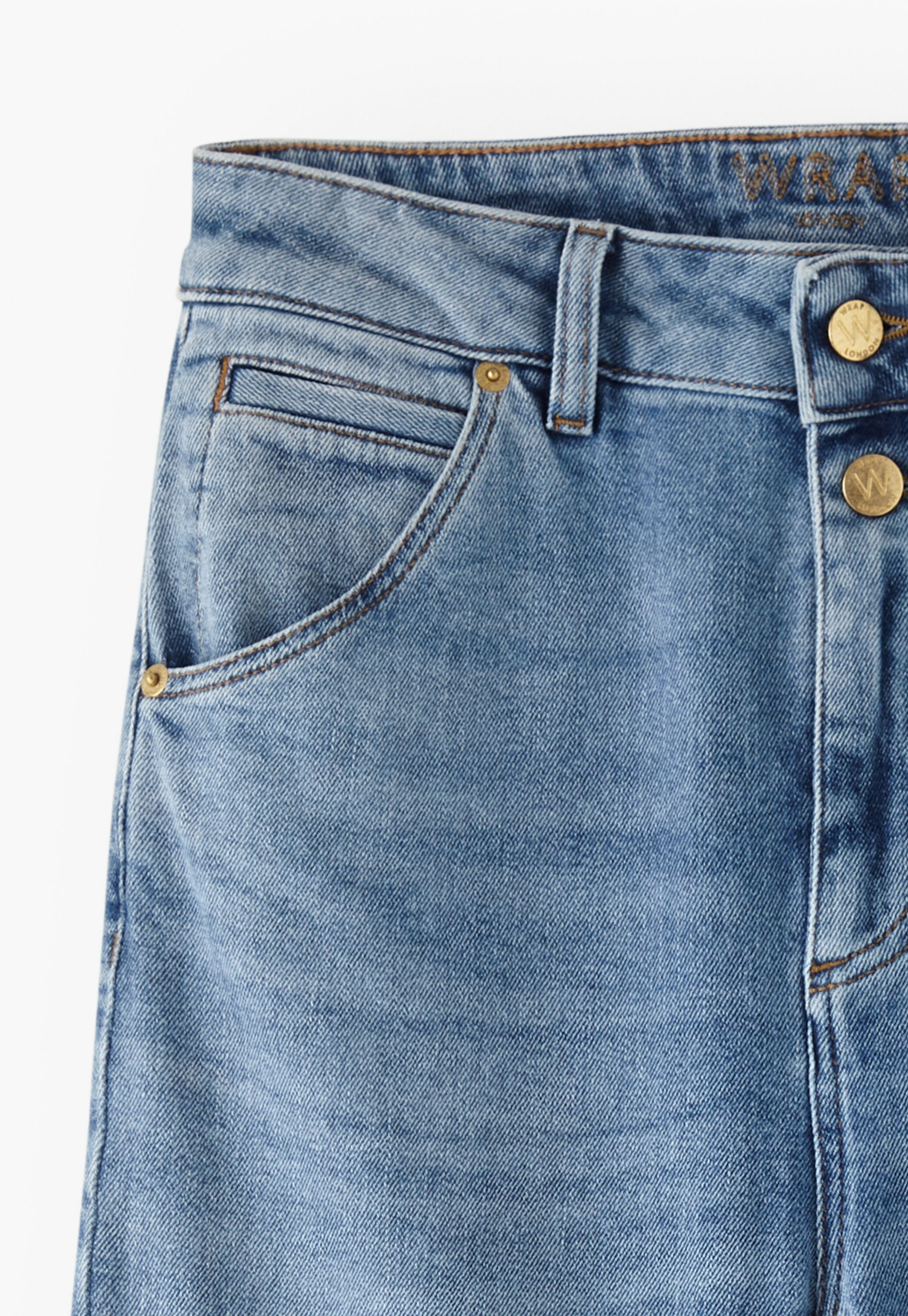 Cropped flared jeans