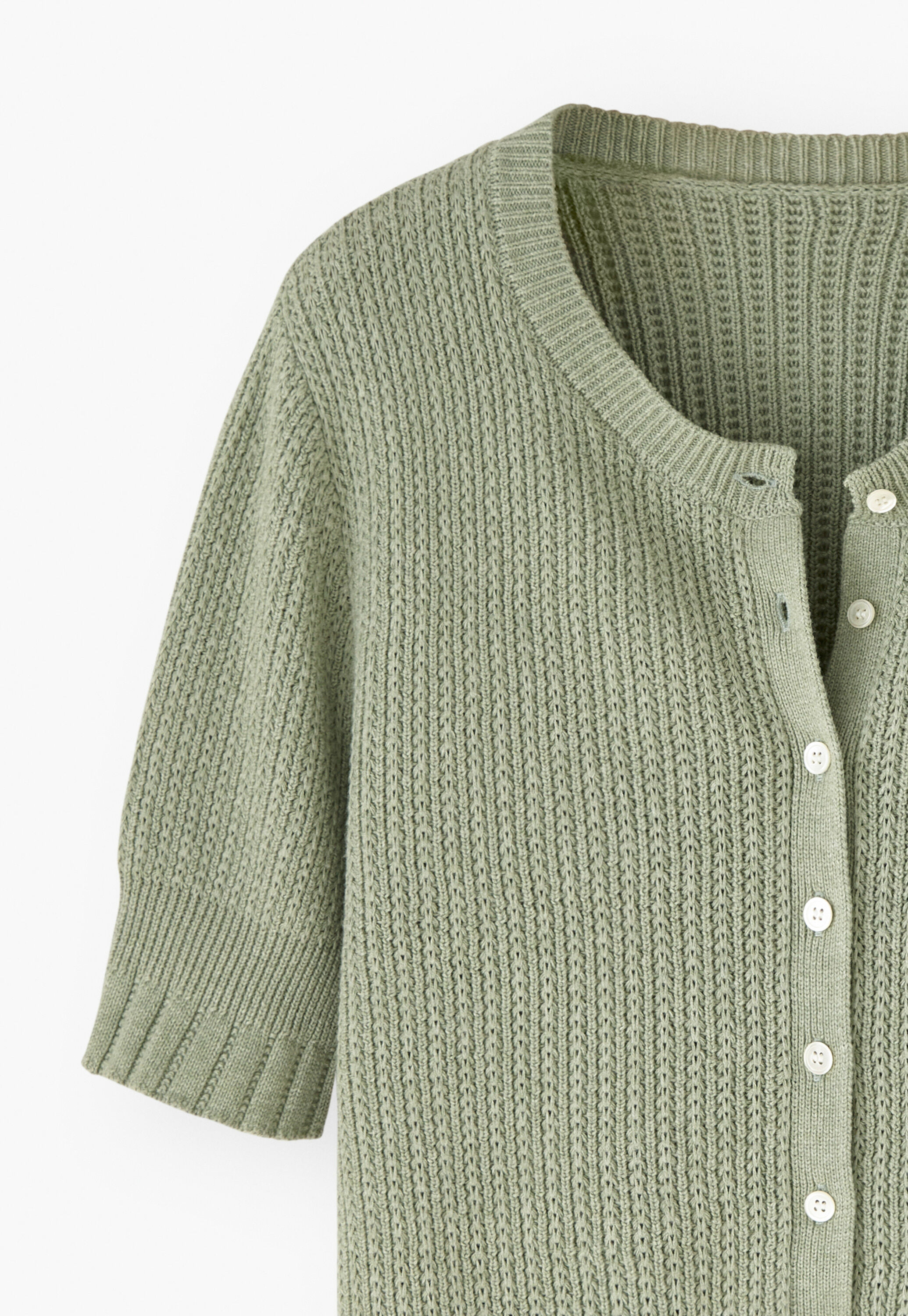 Tuck-stitch sweater
