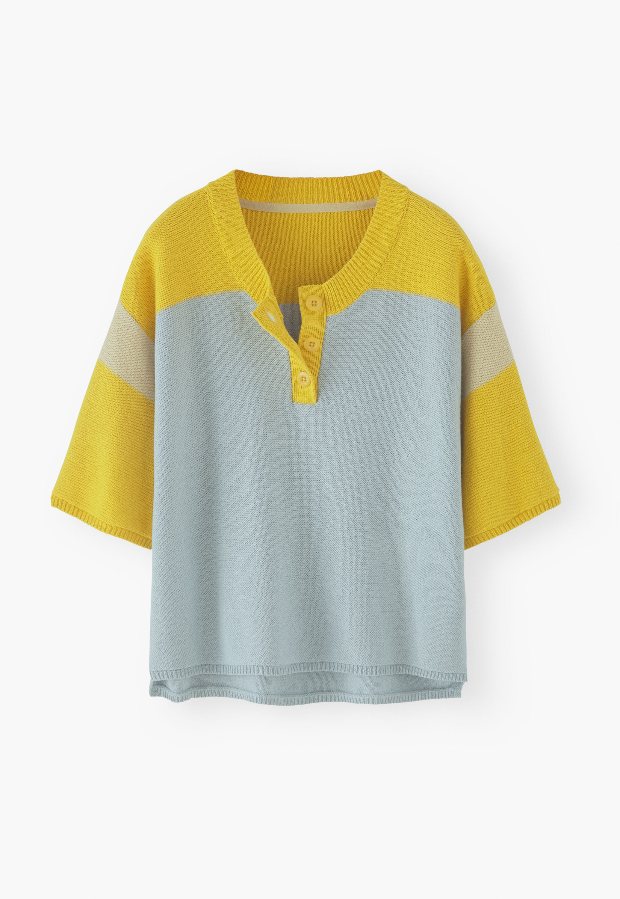 Colour-block sweater