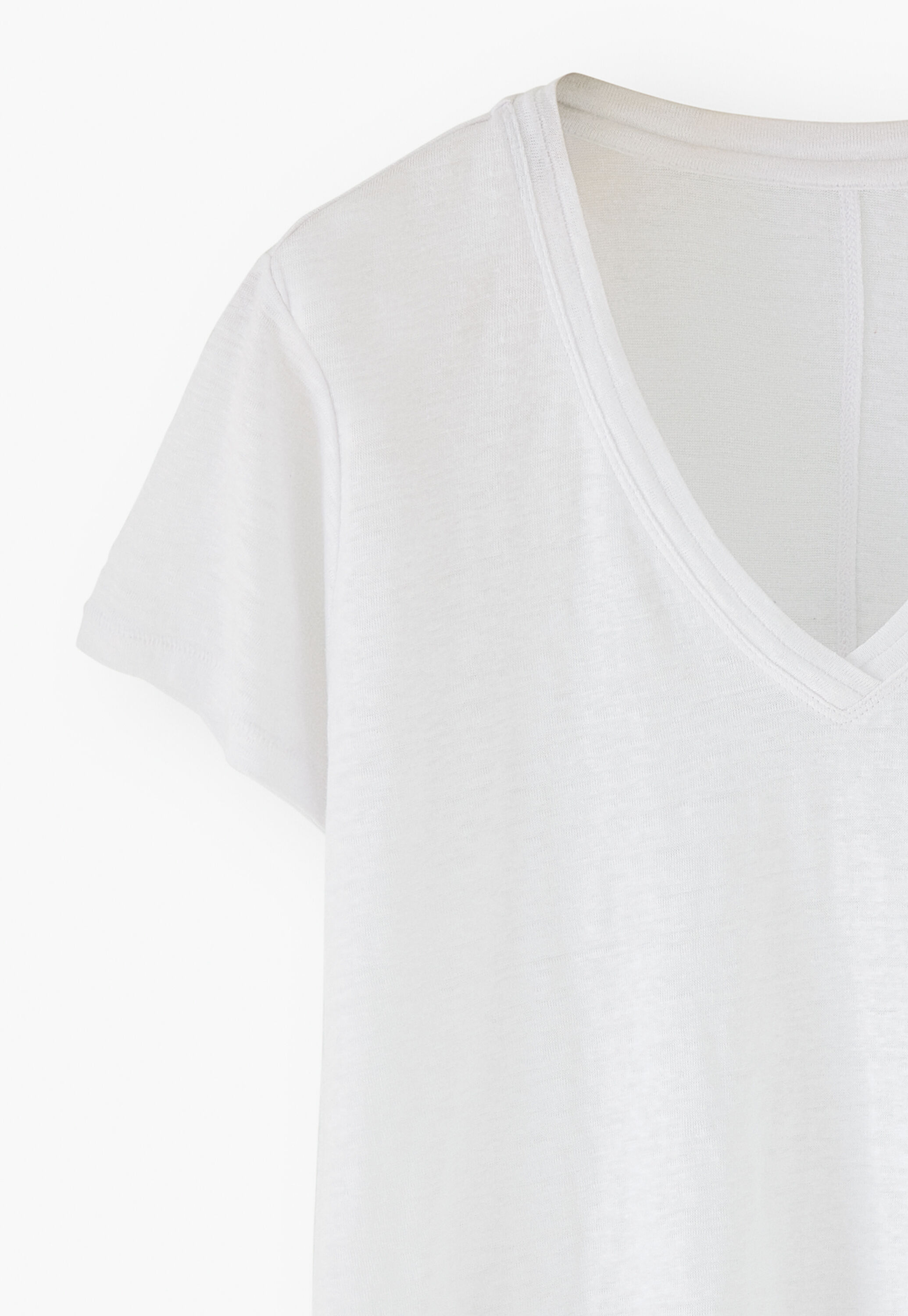 V-neck top